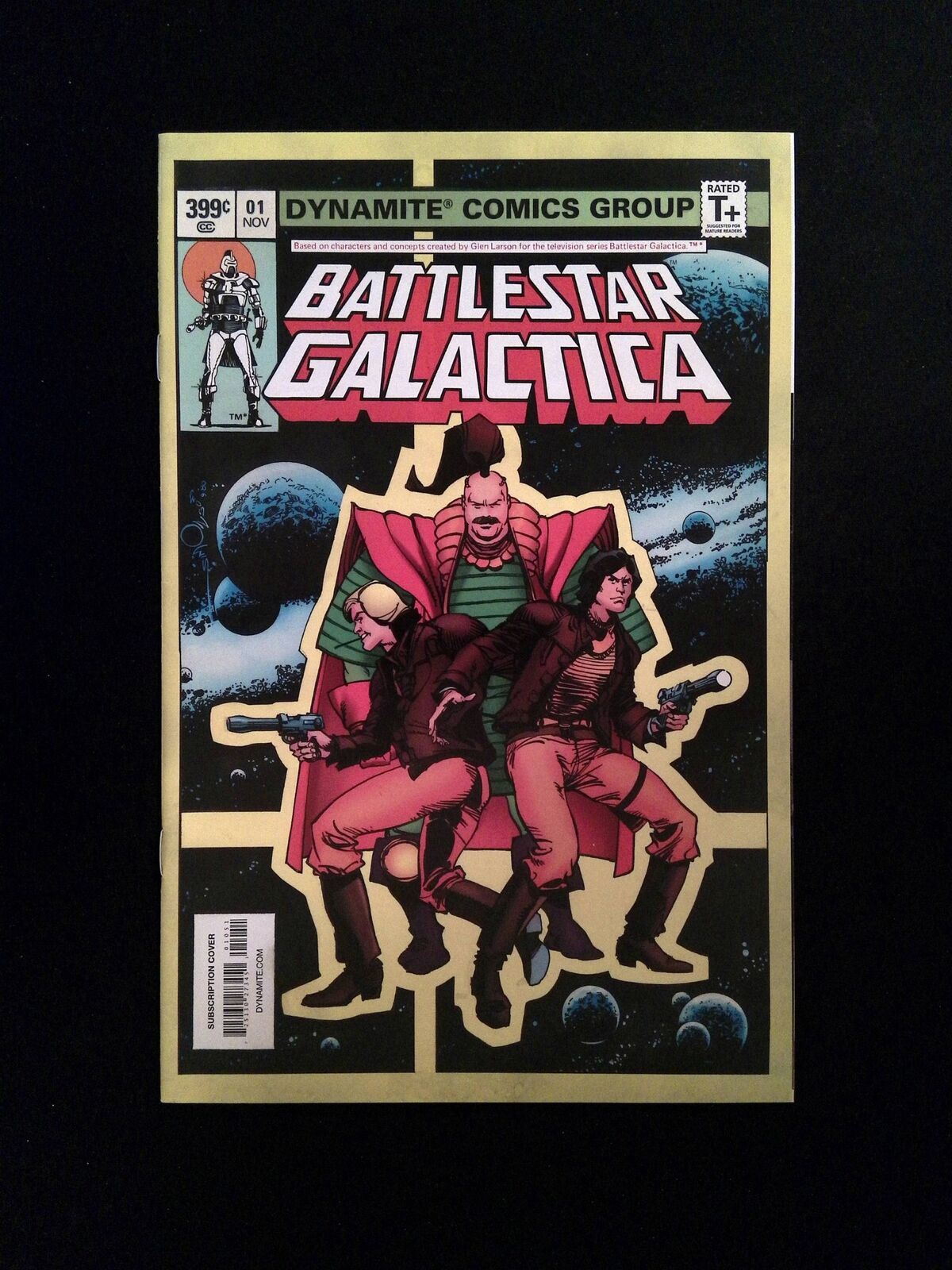 Battlestar Galactica Classic #1E DYNAMITE Comics 2018 VF/NM HDR VARIANT