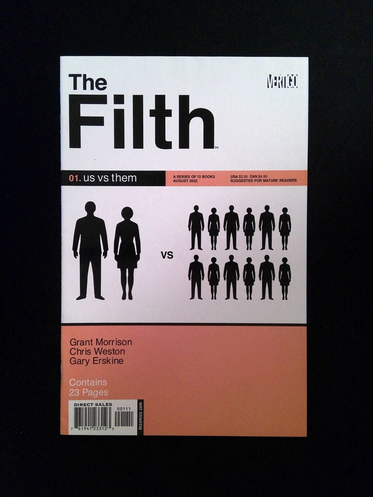 Filth #1 DC/Vertigo Comics 2002 VF