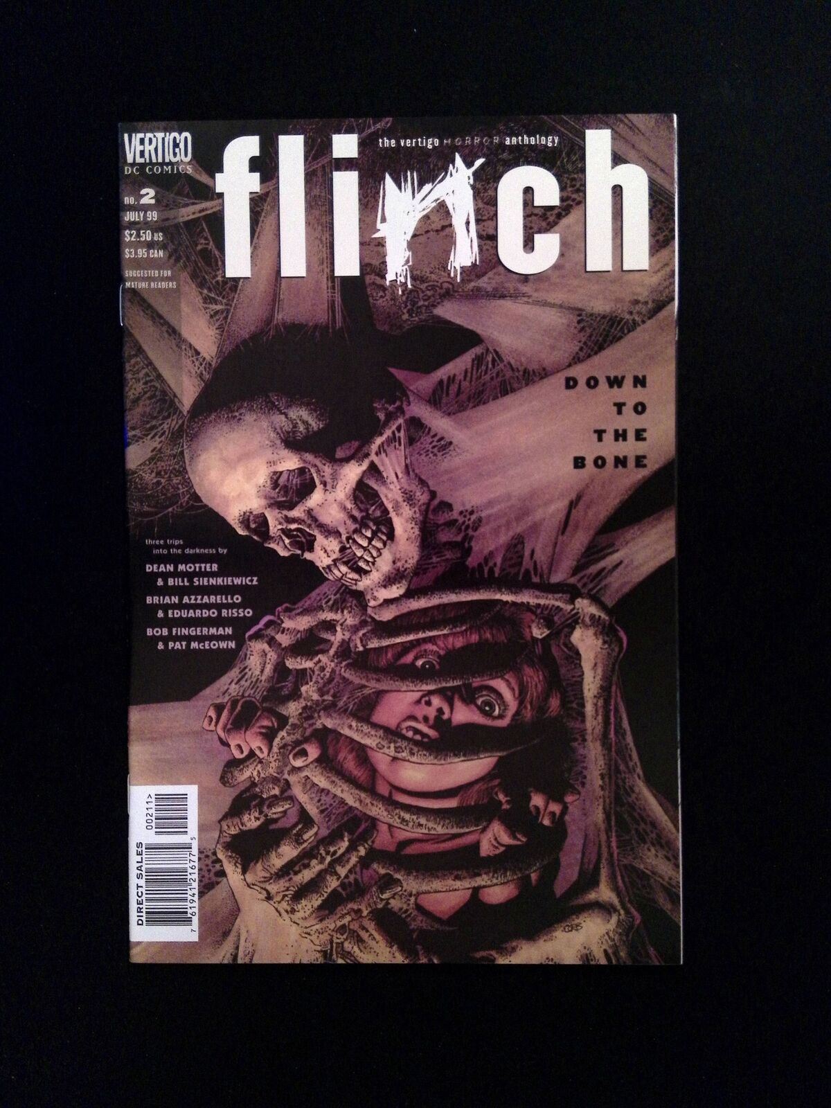 Flinch #2 DC/Vertigo Comics 1999 NM-