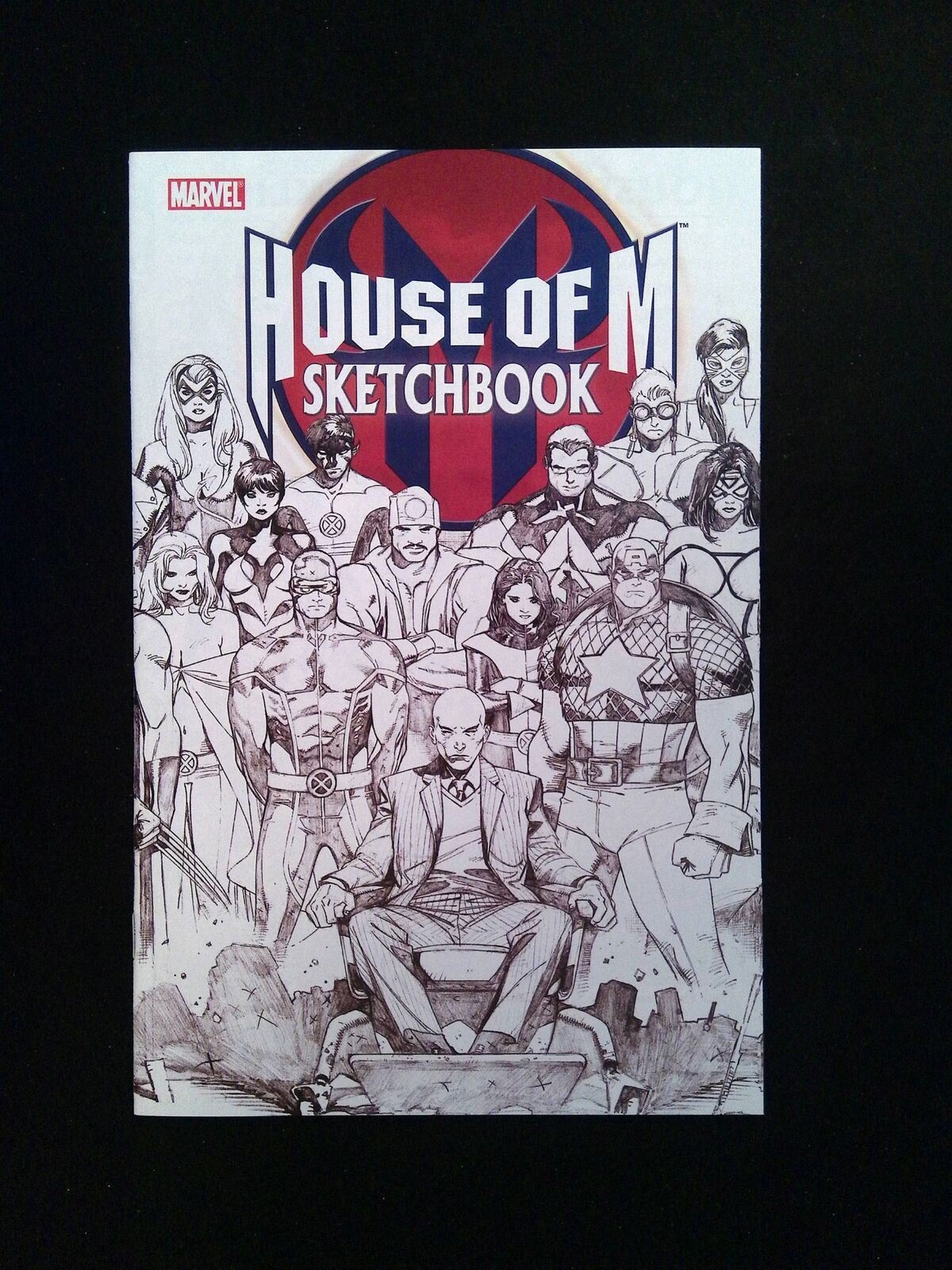 House Of M Sketchbook #1 MARVEL Comics 2005 NM-