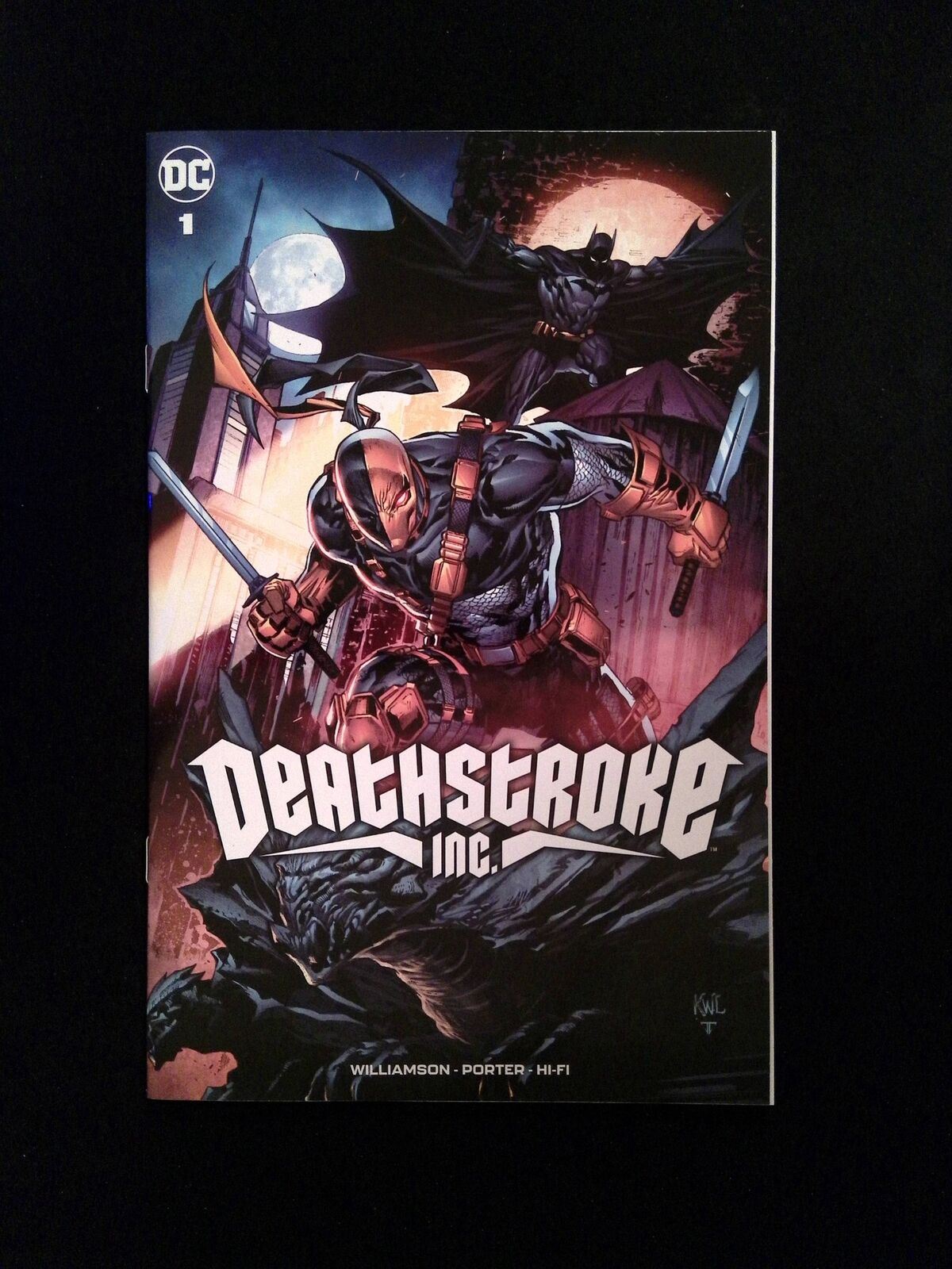 Deathstroke Inc #1 DC Comics 2021 NM+ Lashley Exclusive Variant-JOLZAR-A