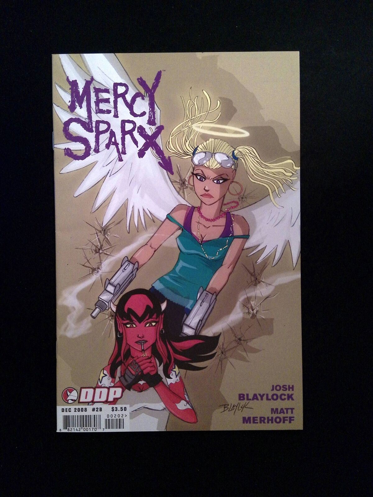 Mercy Sparx #2B DEVIL�S DUE Comics 2008 VF+