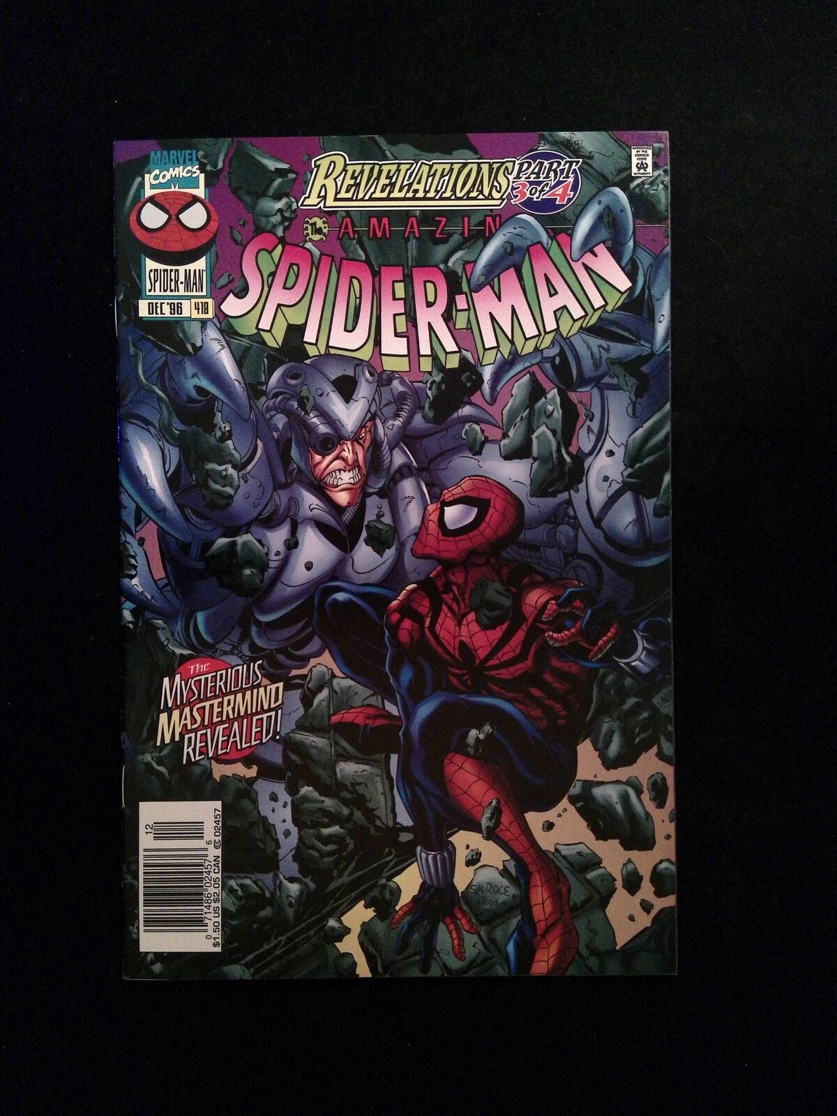 Amazing Spider-Man #418 Marvel Comics 1996 VF/NM Newsstand