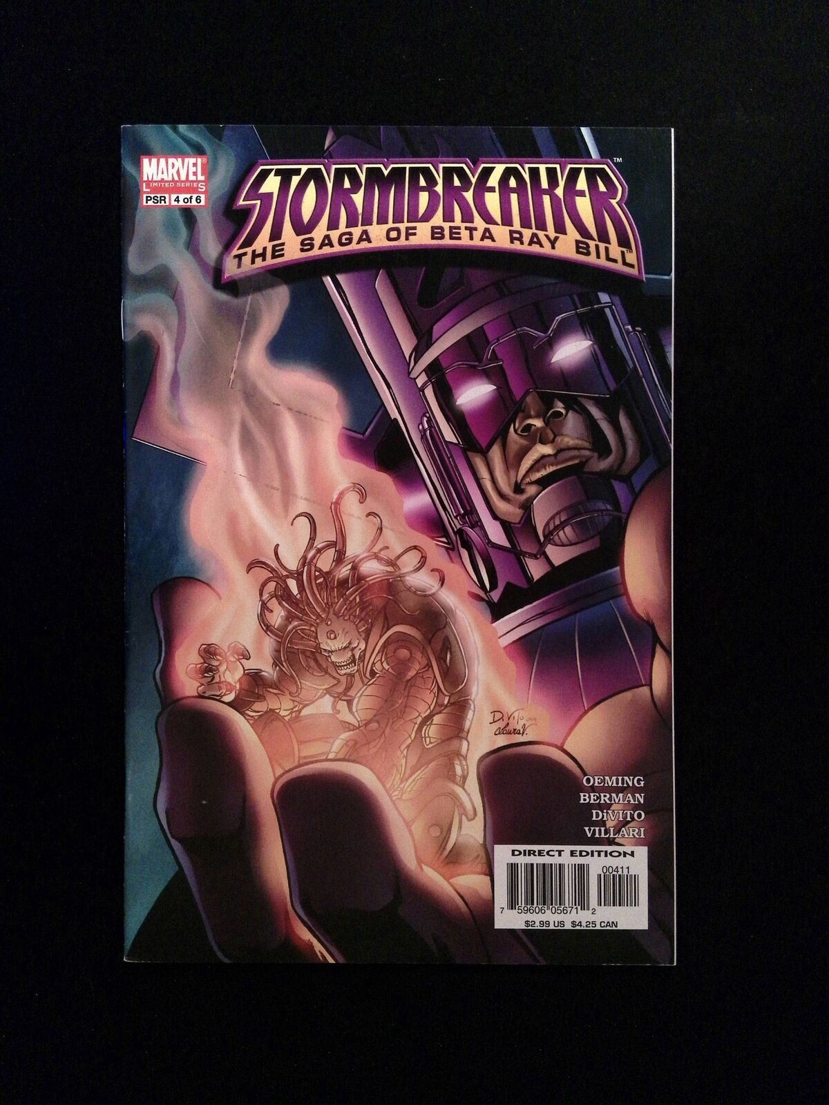 Stormbreaker The Saga Of Beta Ray Bill #4 MARVEL Comics 2005 VF+