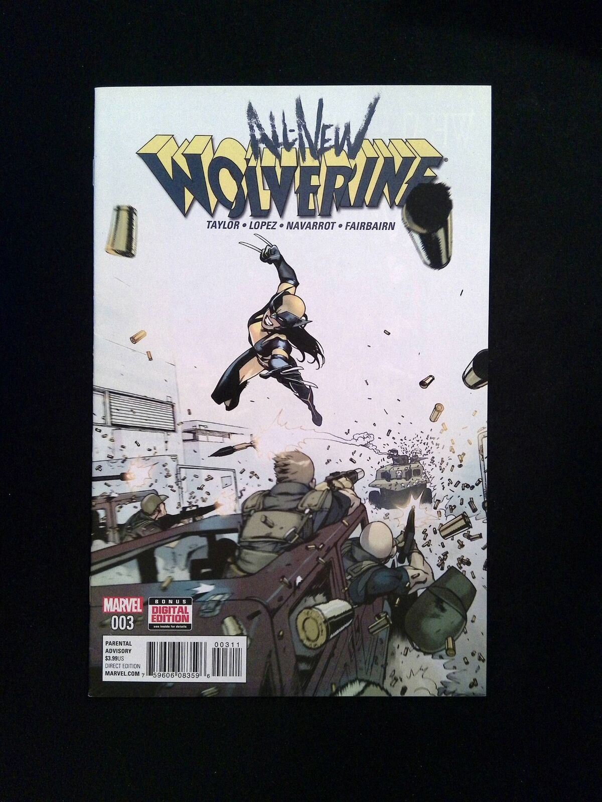 All New Wolverine #3 MARVEL Comics 2016 VF+