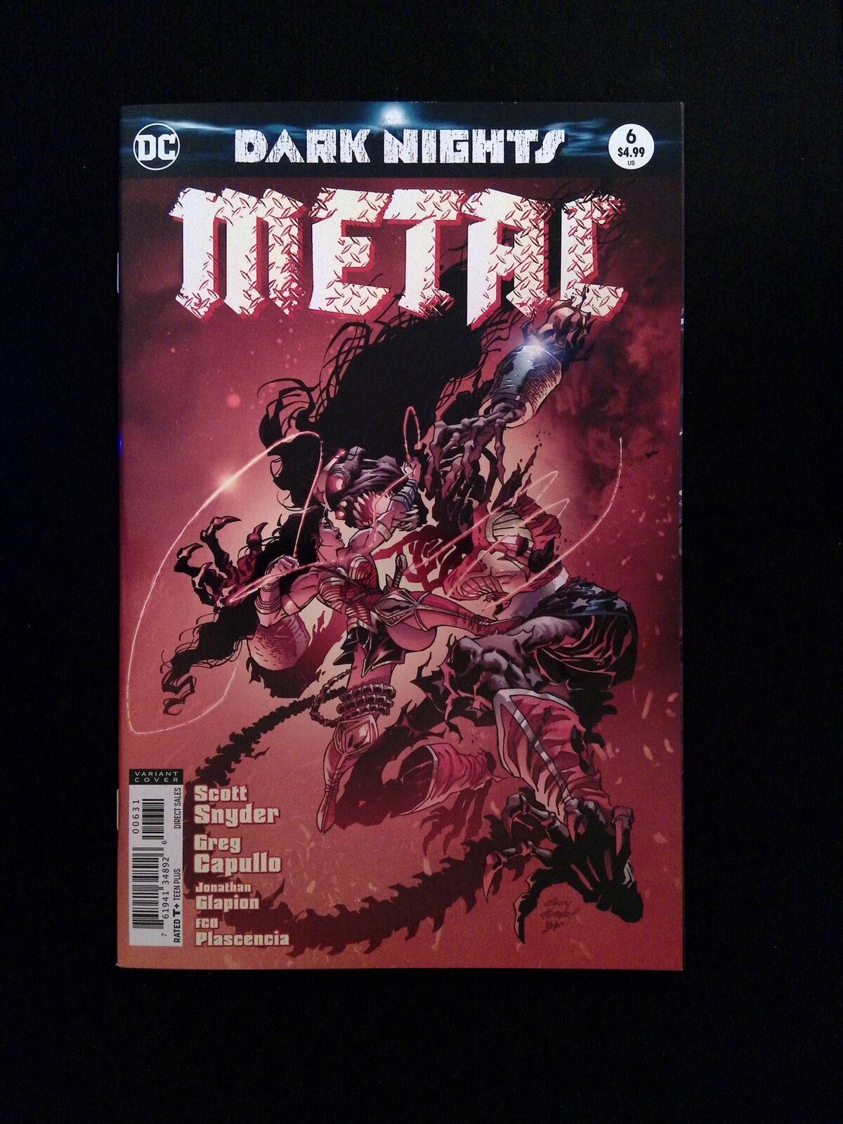 Dark Nights Metal #6 BOUTIQUE MARVEL Comics 2017 NM+ KUBERT VARIANT