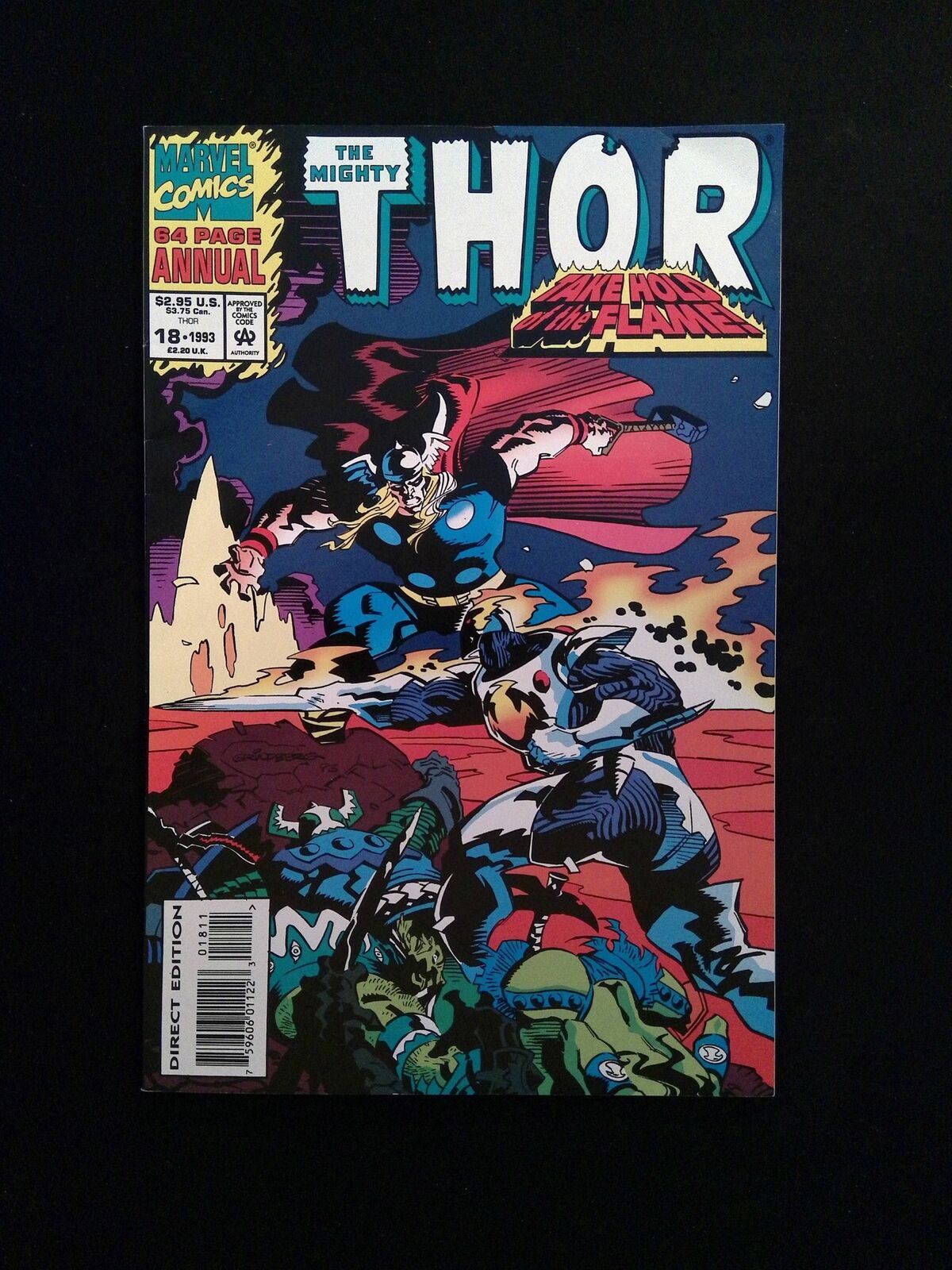 Thor Annual #18 Marvel Comics 1993 VF+