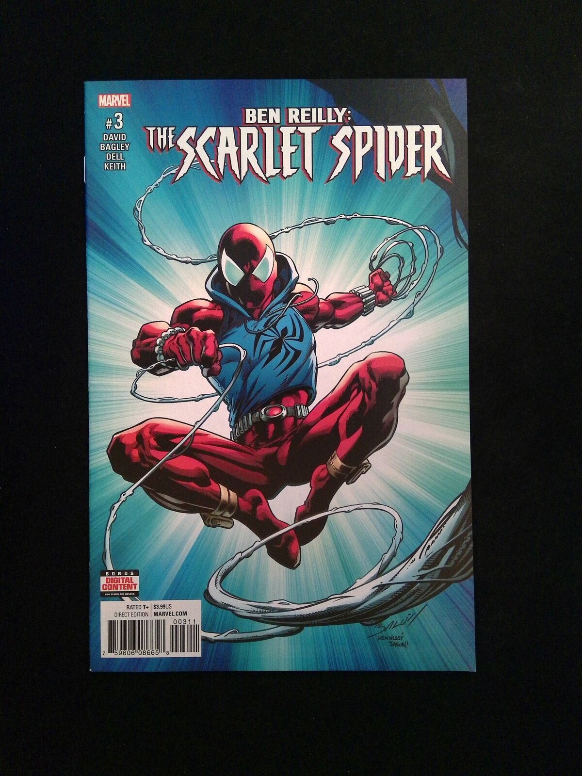Ben Reilly Spider #3 MARVEL Comics 2017 NM