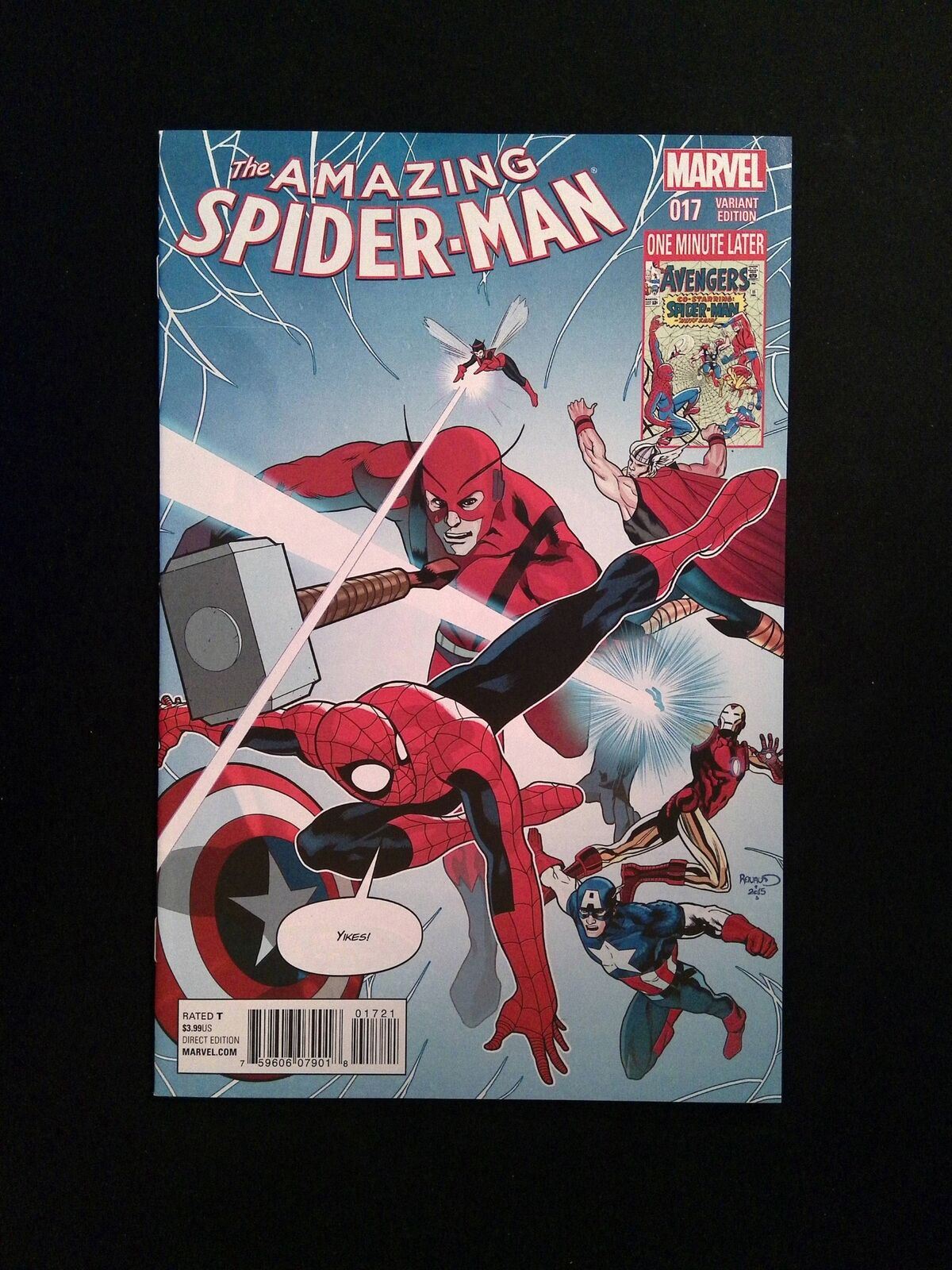 Amazing Spider-Man #17B (3rd Series) Marvel 2015 NM- 1:15 Limited Variant