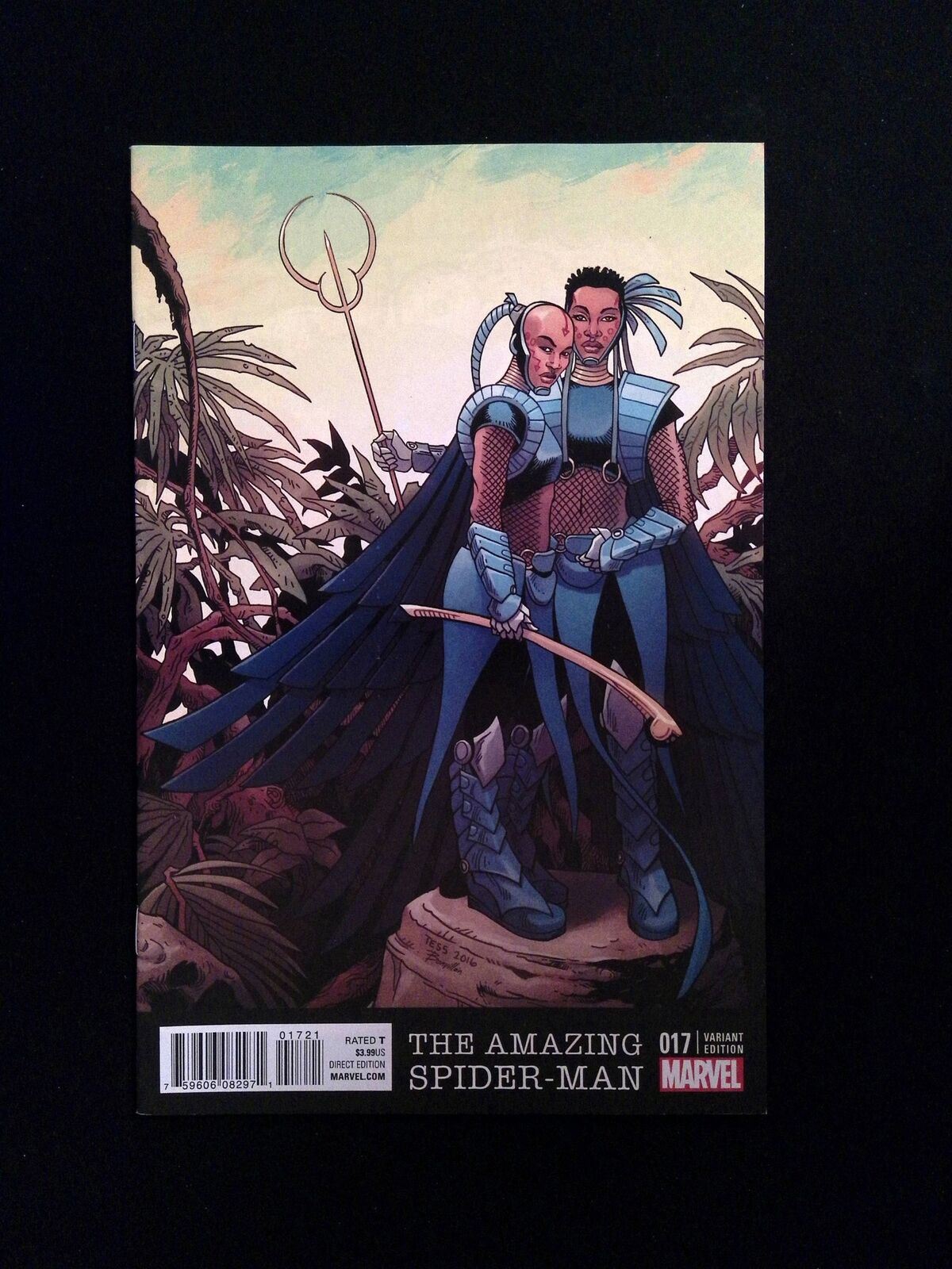 Amazing Spider-Man #17B (4th Series) Marvel Comics 2016 VF+ Fowler Variant