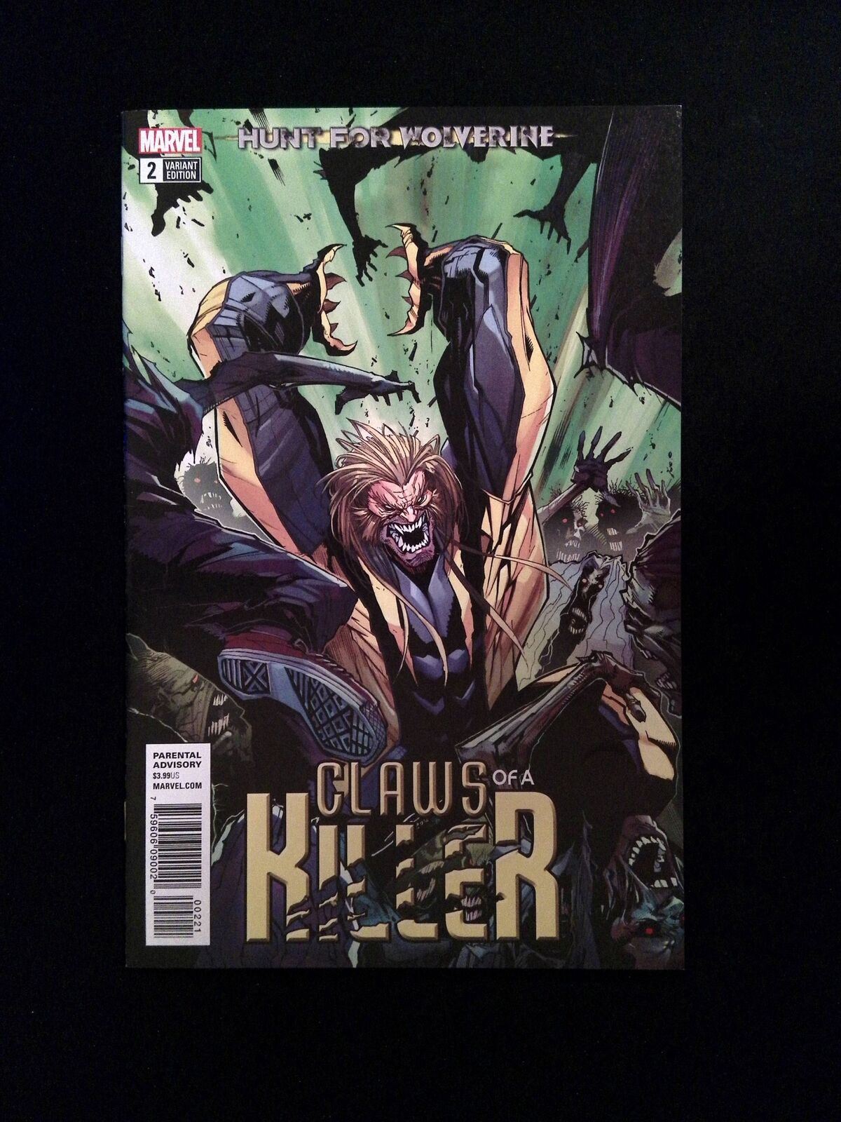 Hunt for Wolverine The Claws of a Killer #2B MARVEL 2018 NM SANOVAL VARIANT