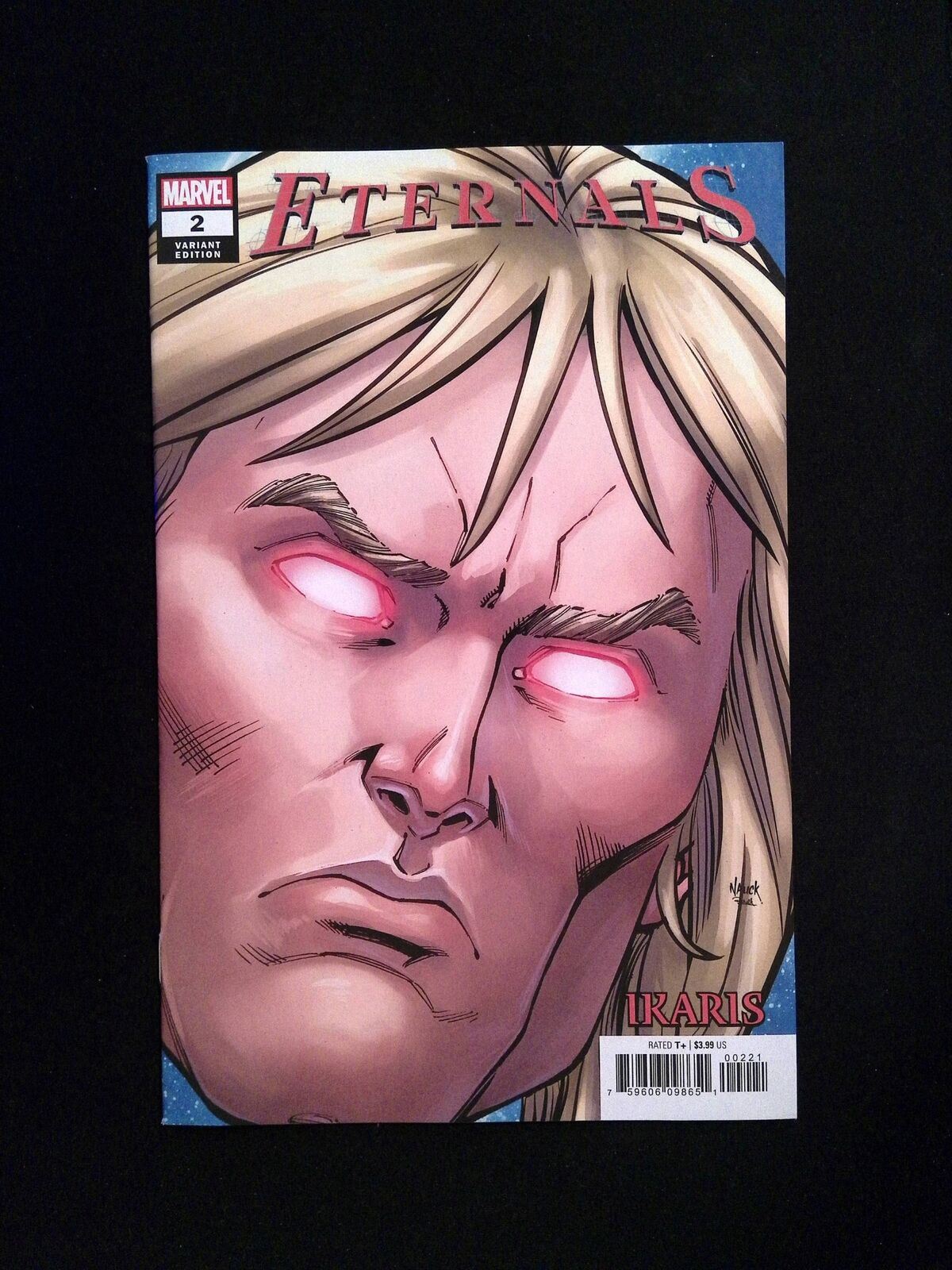 Eternals #2B (5TH SERIES) MARVEL Comics 2021 VF/NM NAUCK VARIANT