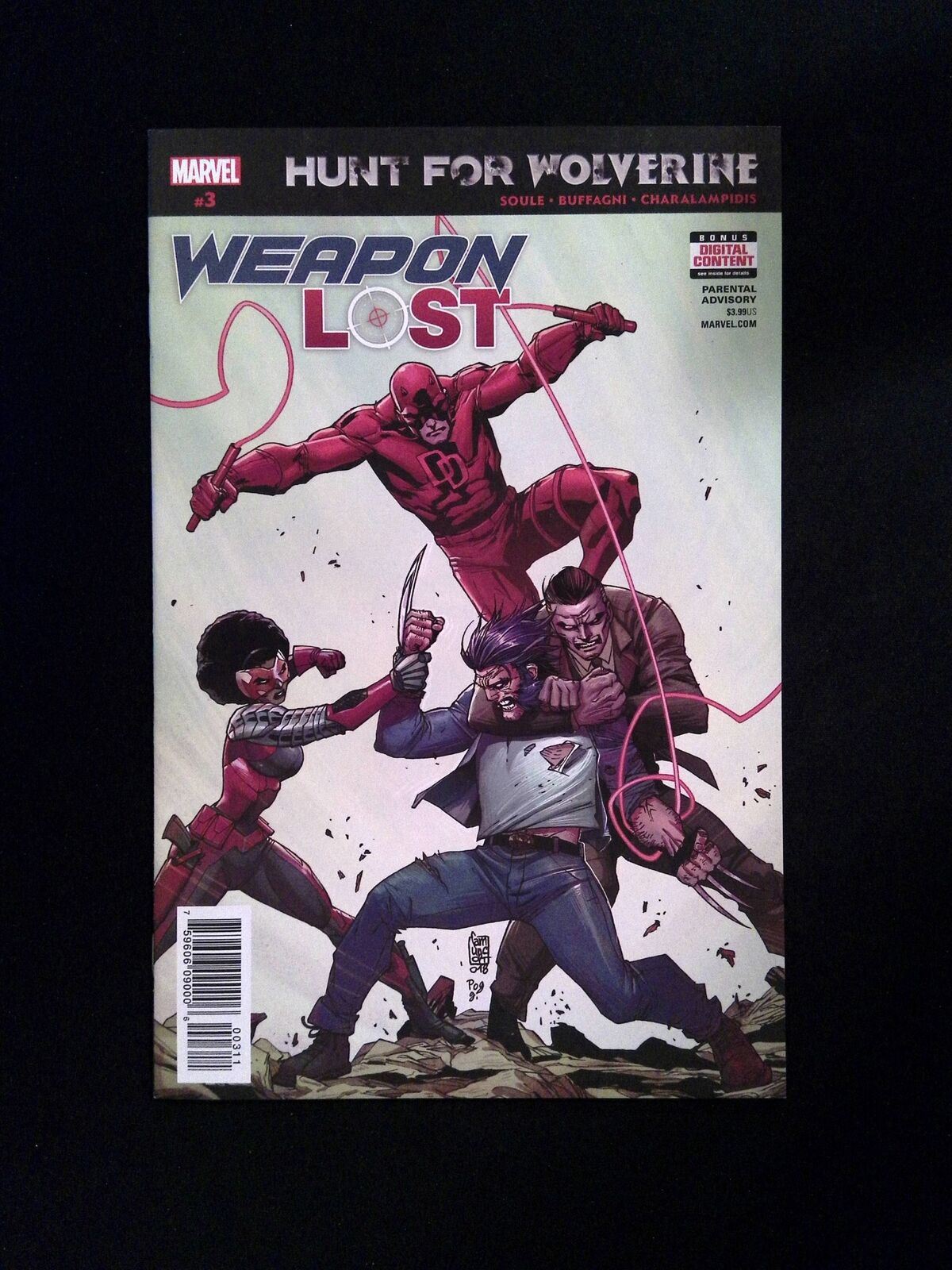 Hunt for Wolverine Weapon Lost #3 MARVEL Comics 2018 NM