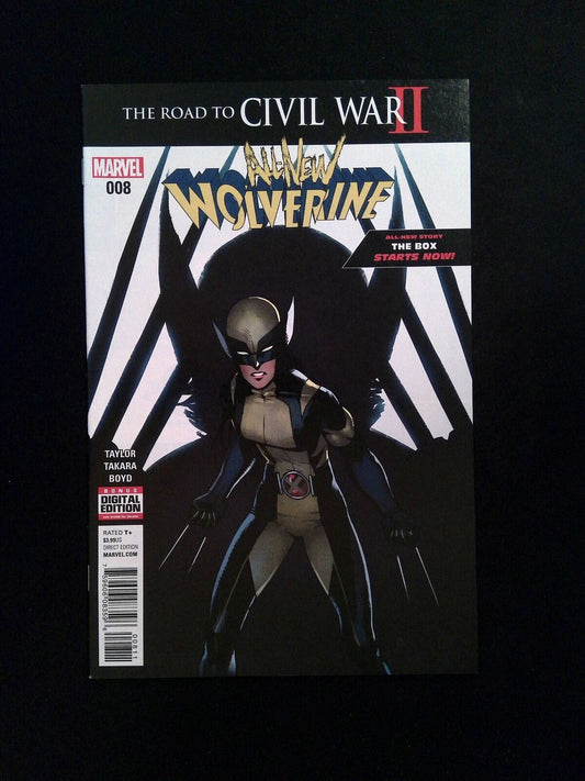 All New Wolverine  #8  MARVEL Comics 2016 VF/NM