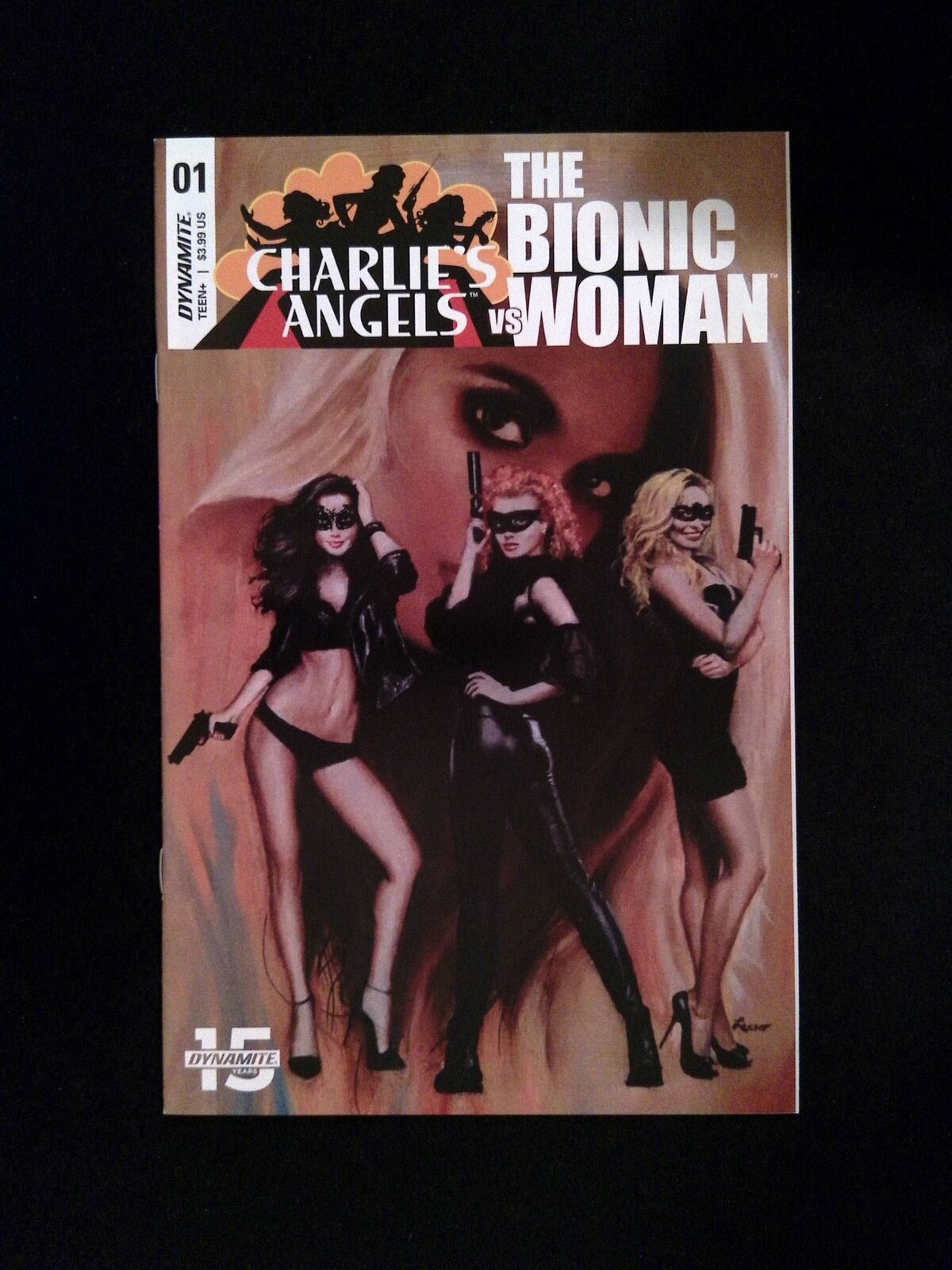 Charlie's Angels vs the Bionic Woman #1C DYNAMITE 2019 NM LESSER VARIANT