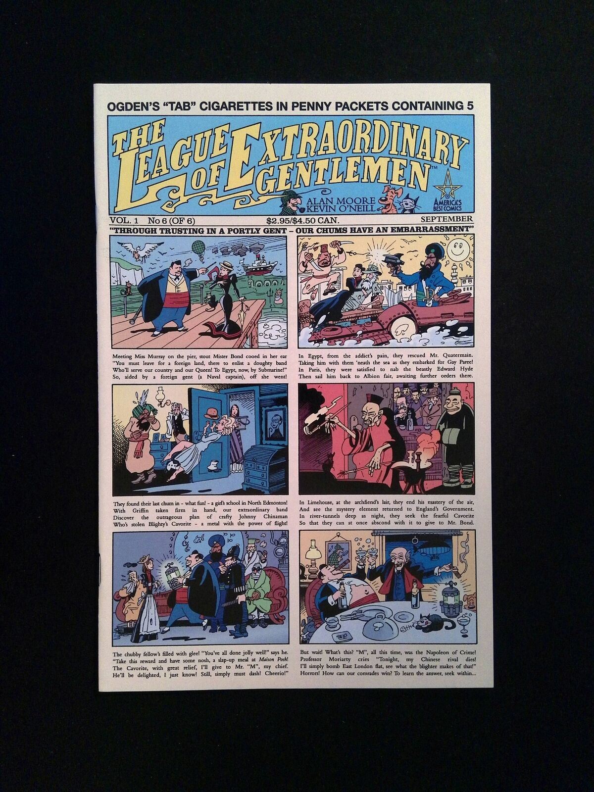 League of Extraordinary Gentlemen #6 AMERICA'S BEST COMICS Comics 2000 NM-