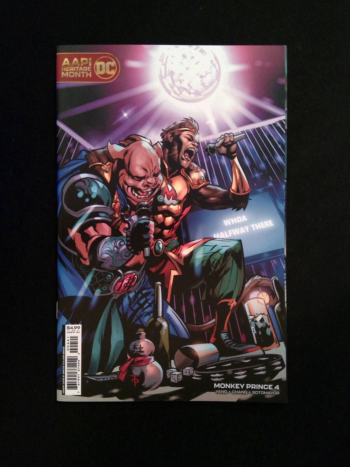 Monkey Prince #4C DC Comics 2022 NM+ Marcus To Variant