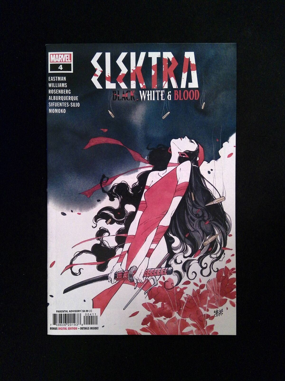 Elektra Black White and Blood #4 MARVEL Comics 2022 NM