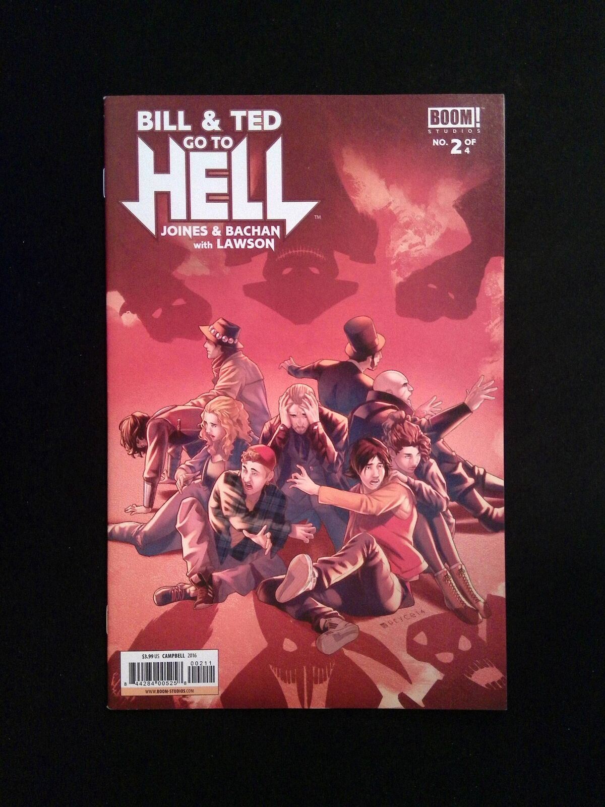 Bill & Ted Go To Hell #2 Boom Comics 2016 NM-