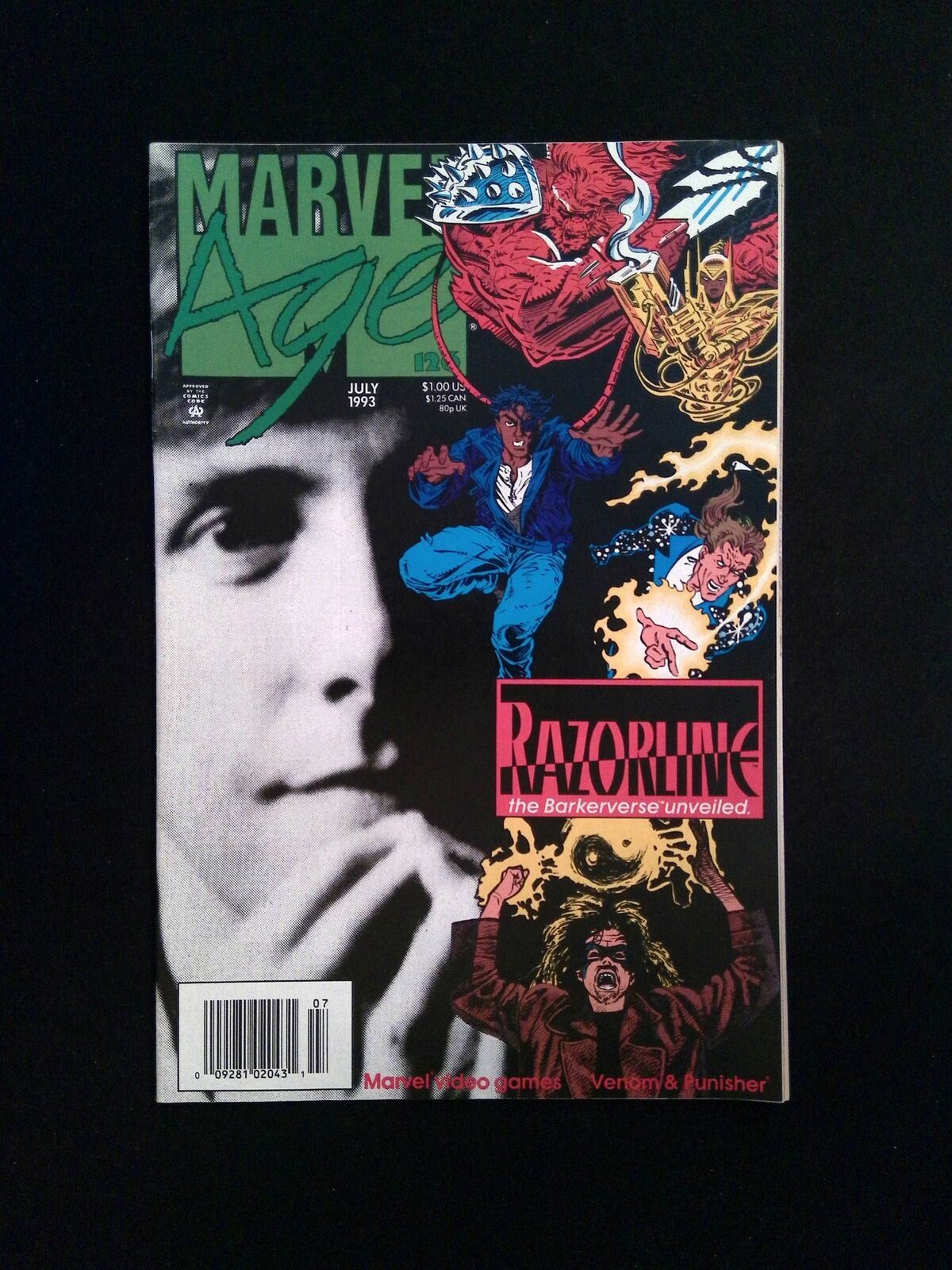 Marvel Age #126 Marvel Comics 1993 VF+ Newsstand