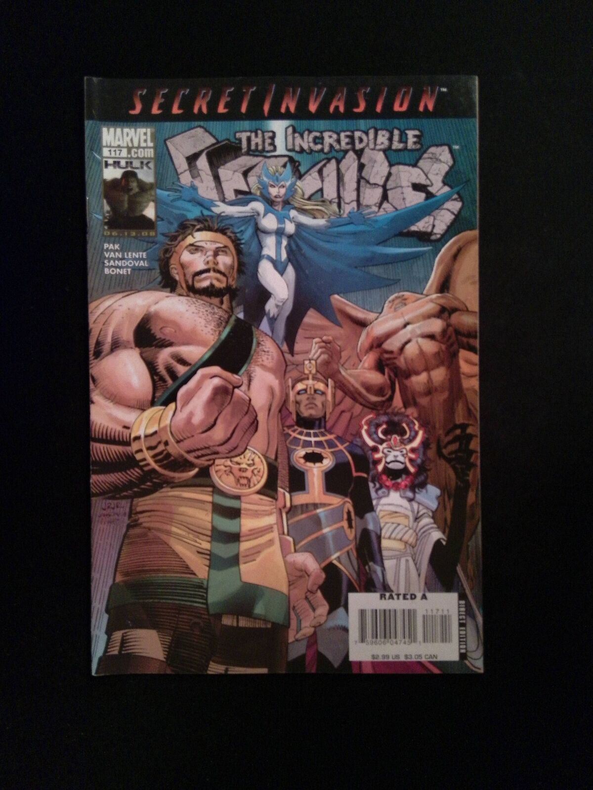 Incredible Hercules #117 MARVEL Comics 2008 VF/NM