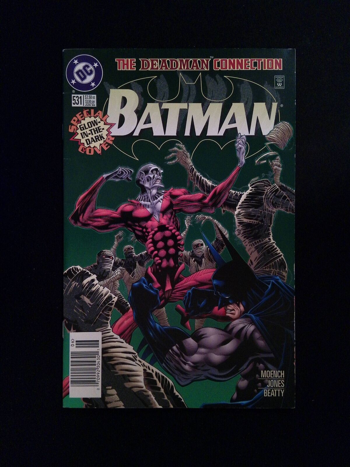 Batman #531D DC Comics 1996 VF+ NEWSSTAND VARIANT COVER