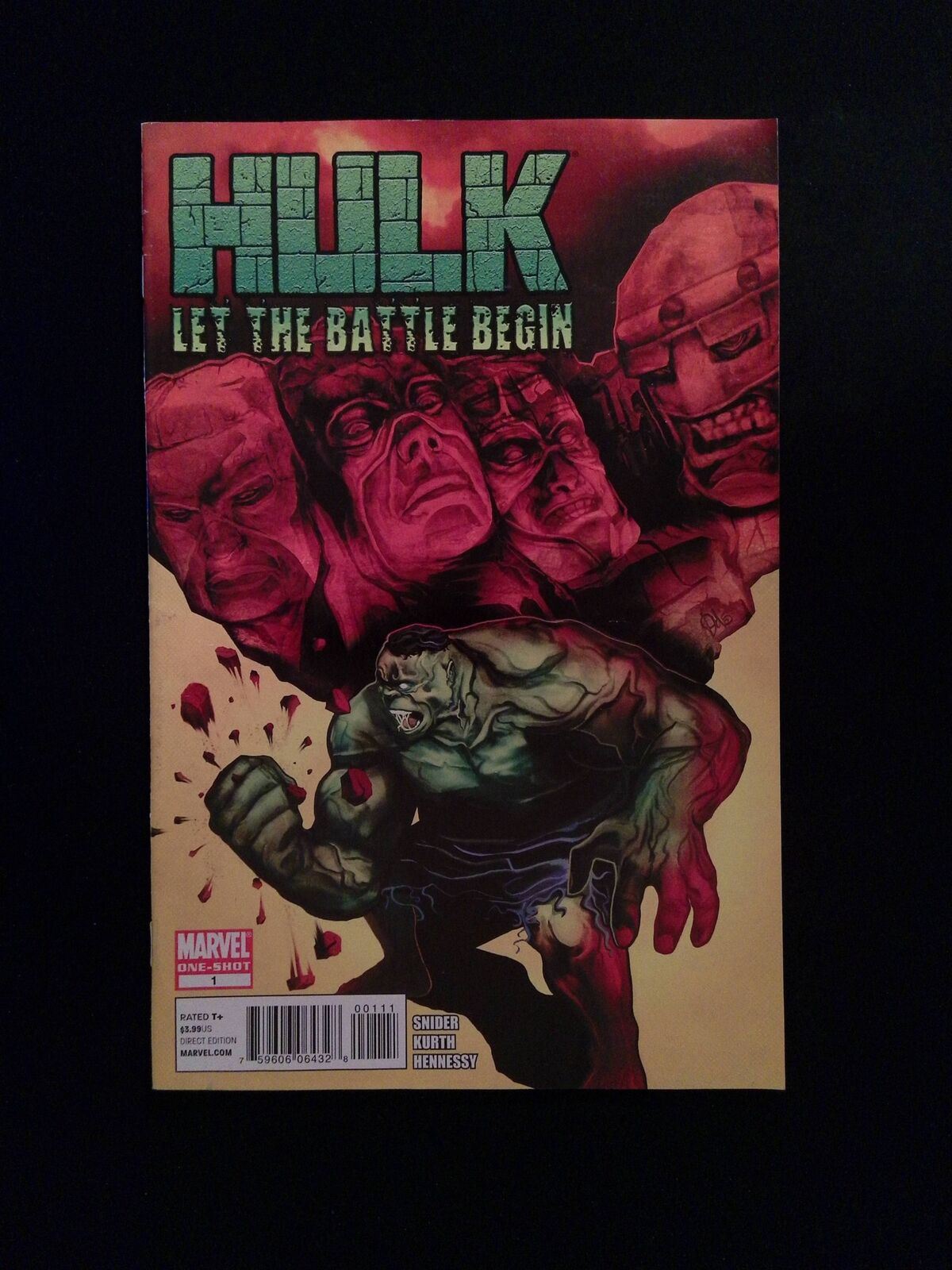 Hulk Let Battle Begin #1 MARVEL Comics 2010 VF+