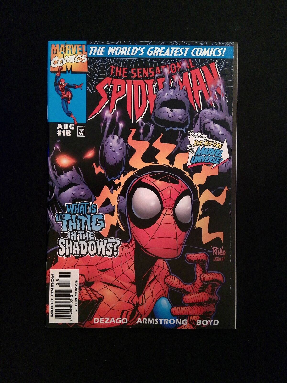 Sensational Spider-Man #18 MARVEL Comics 1997 NM