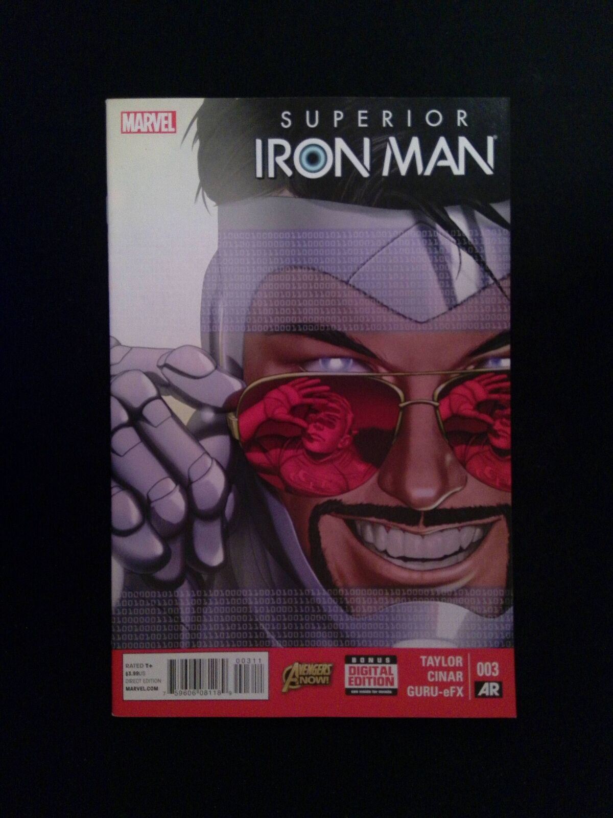 Superior Iron Man #3 MARVEL Comics 2015 VF/NM