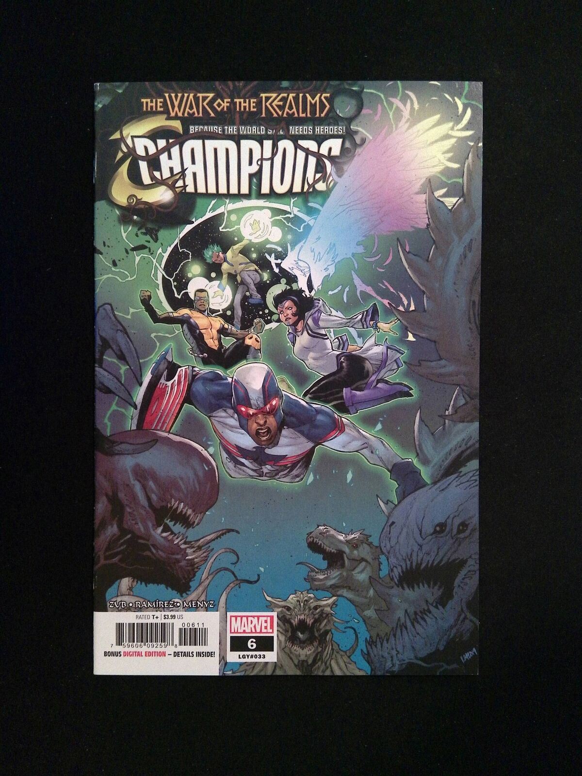 Champions #6 (3RD SERIES) MARVEL Comics 2019 VF+