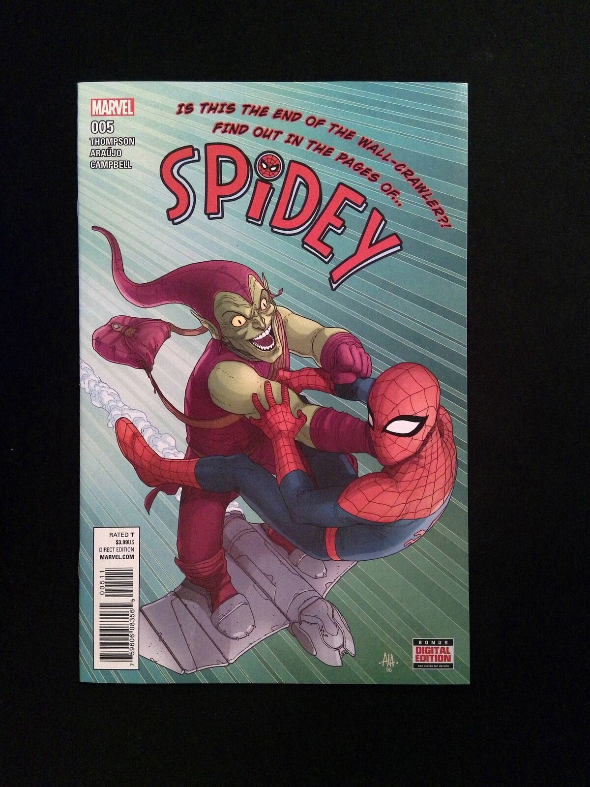 Spidey #5 MARVEL Comics 2016 VF/NM