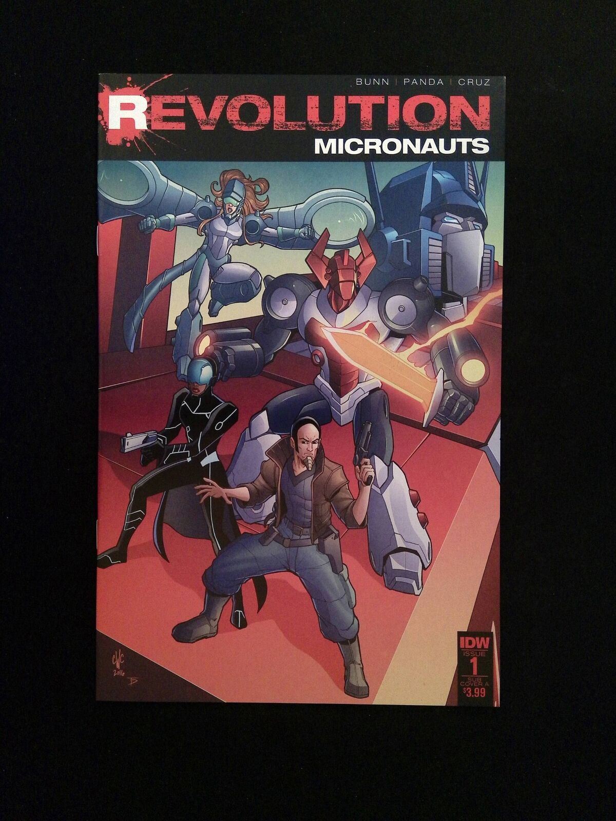 Micronauts Revolution #1SUBA IDW Comics 2016 NM- Coller Variant