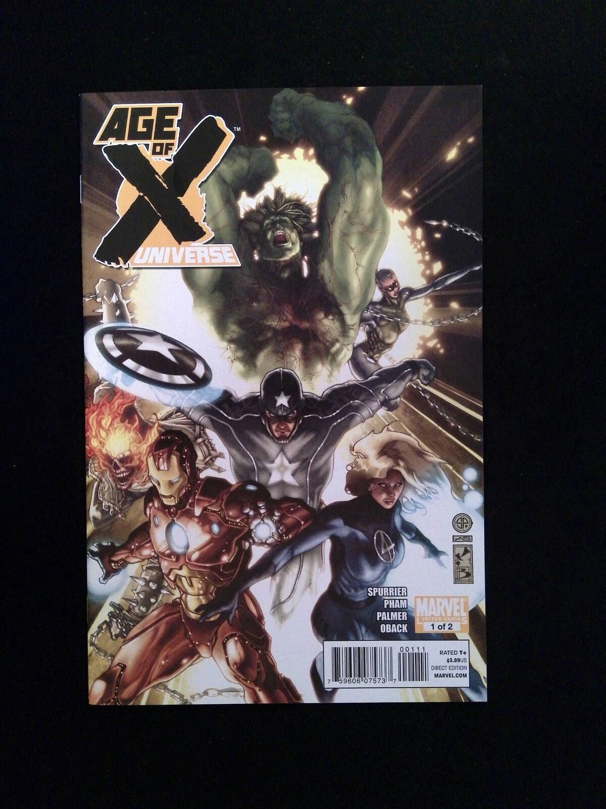 Age of X Universe #1 MARVEL Comics 2011 NM-