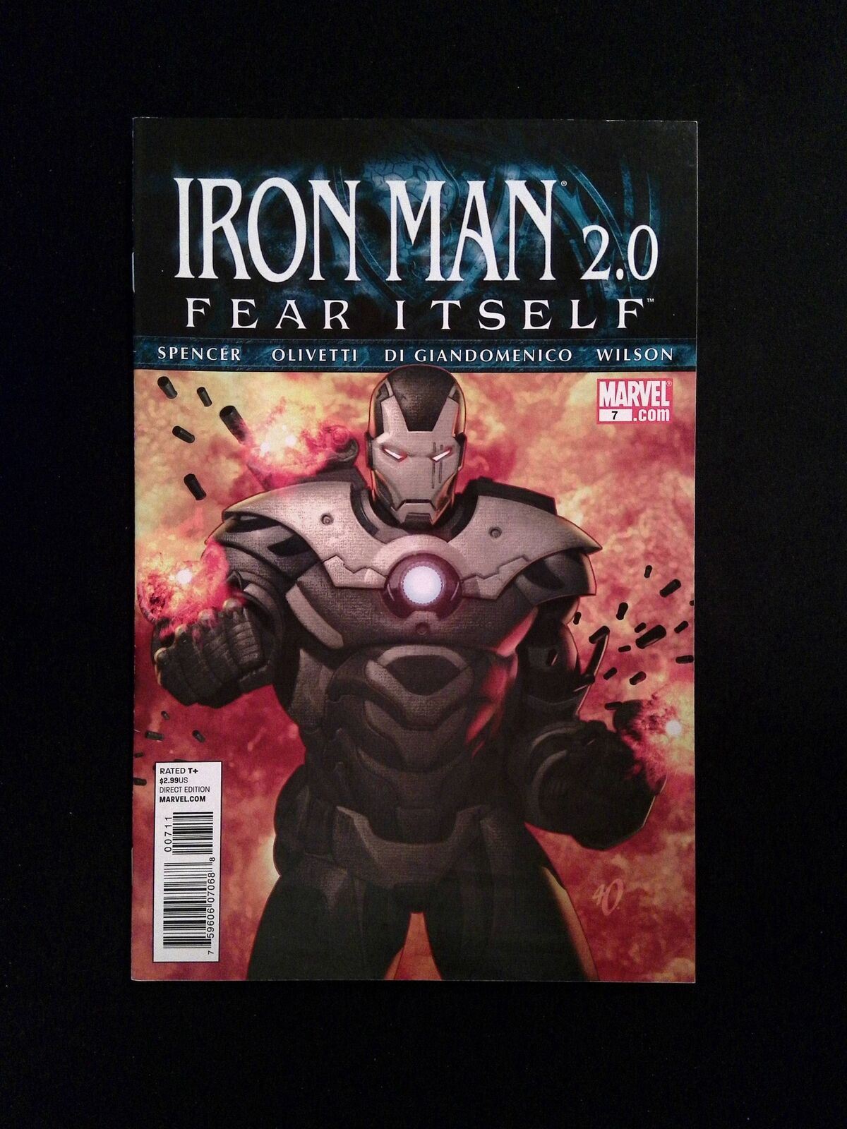 Iron Man 2,0 #7 MARVEL Comics 2011 VF/NM