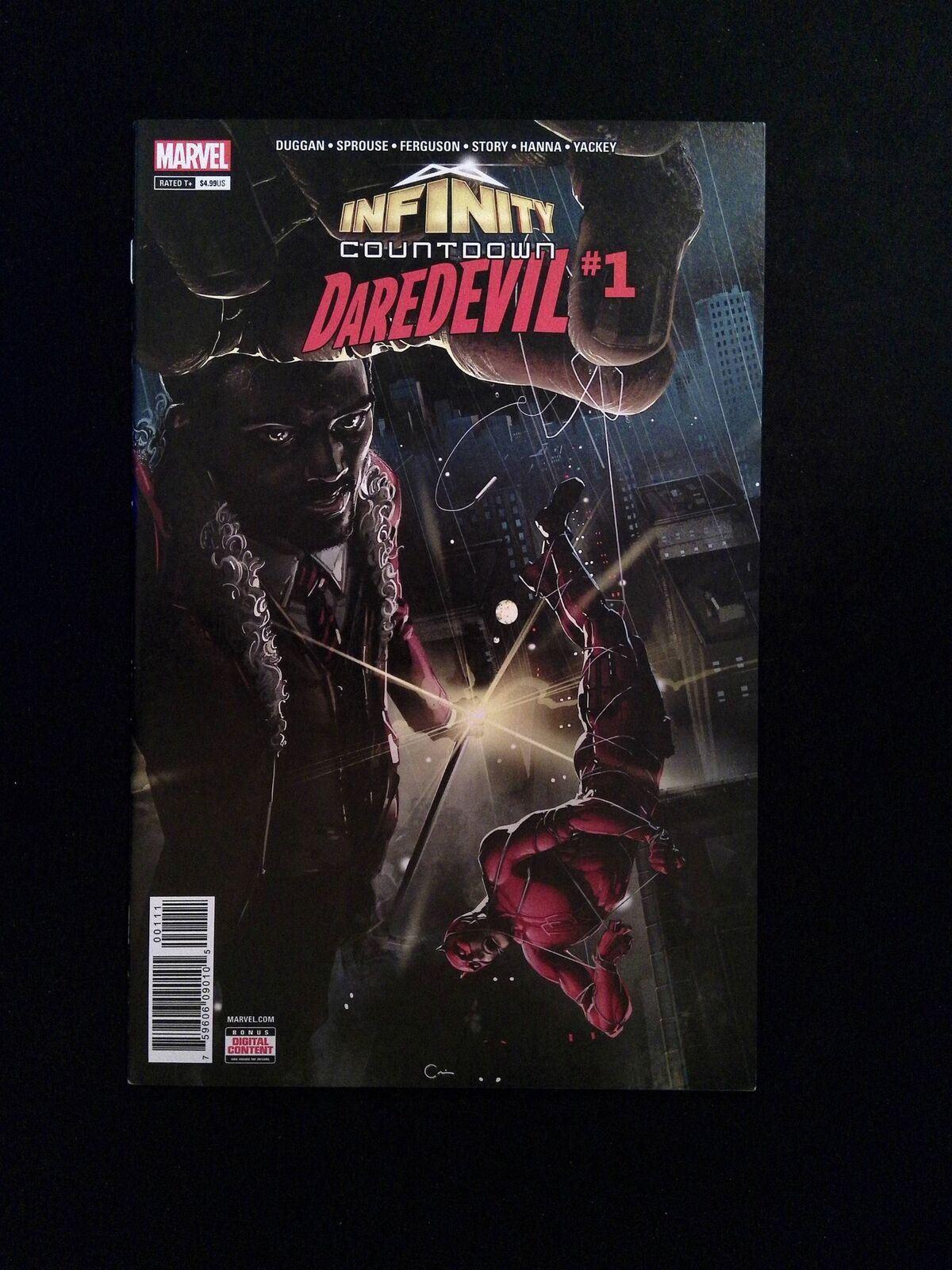Infinity Countdown Daredevil #1 MARVEL Comics 2018 NM
