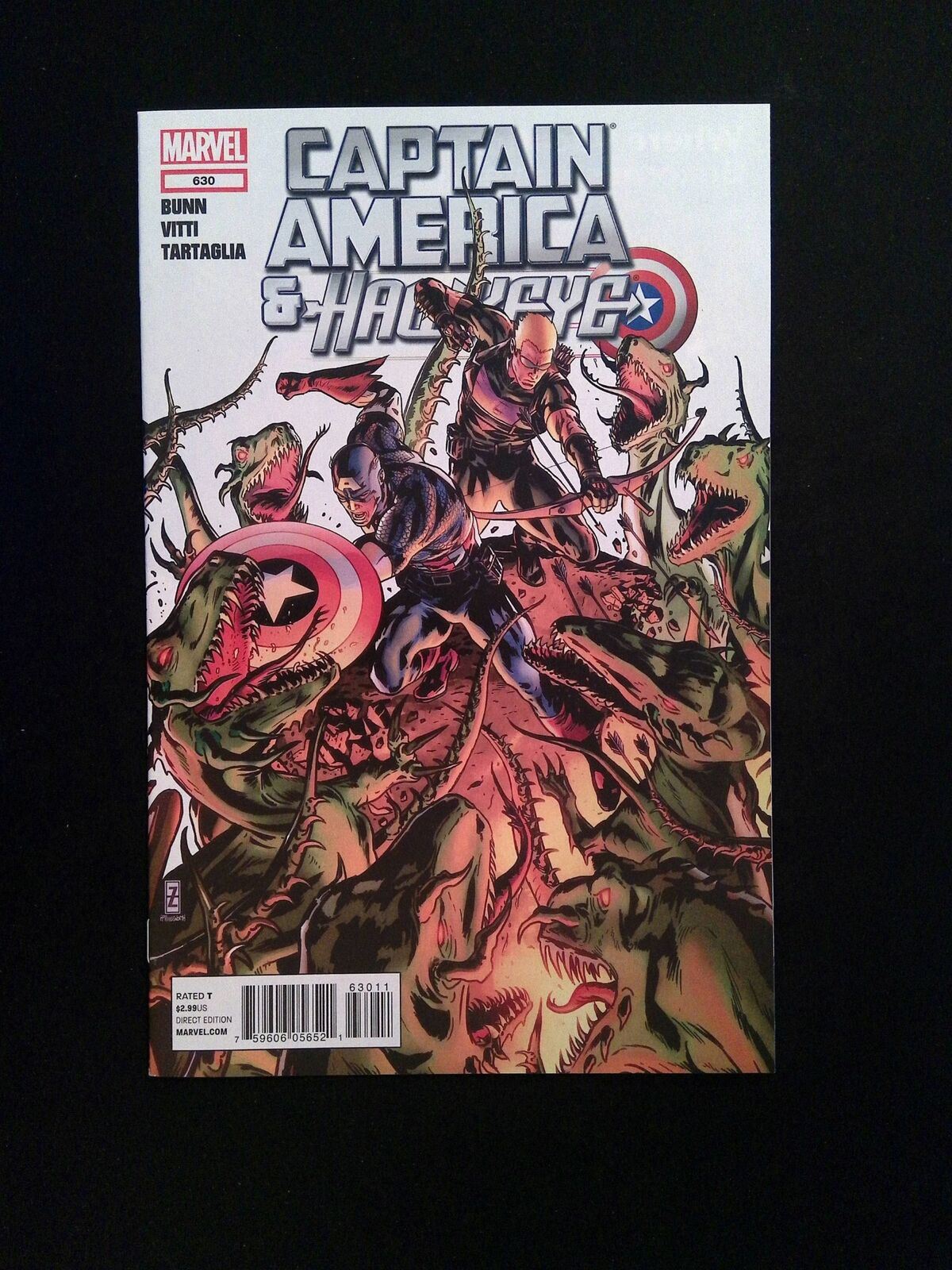 Captain America and Hawkeye #630 MARVEL Comics 2012 VF/NM