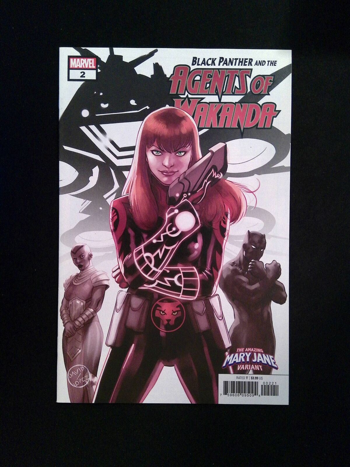 Black Panther and the Agents of Wakanda #2B MARVEL 2019 NM LOPEZ VARIANT