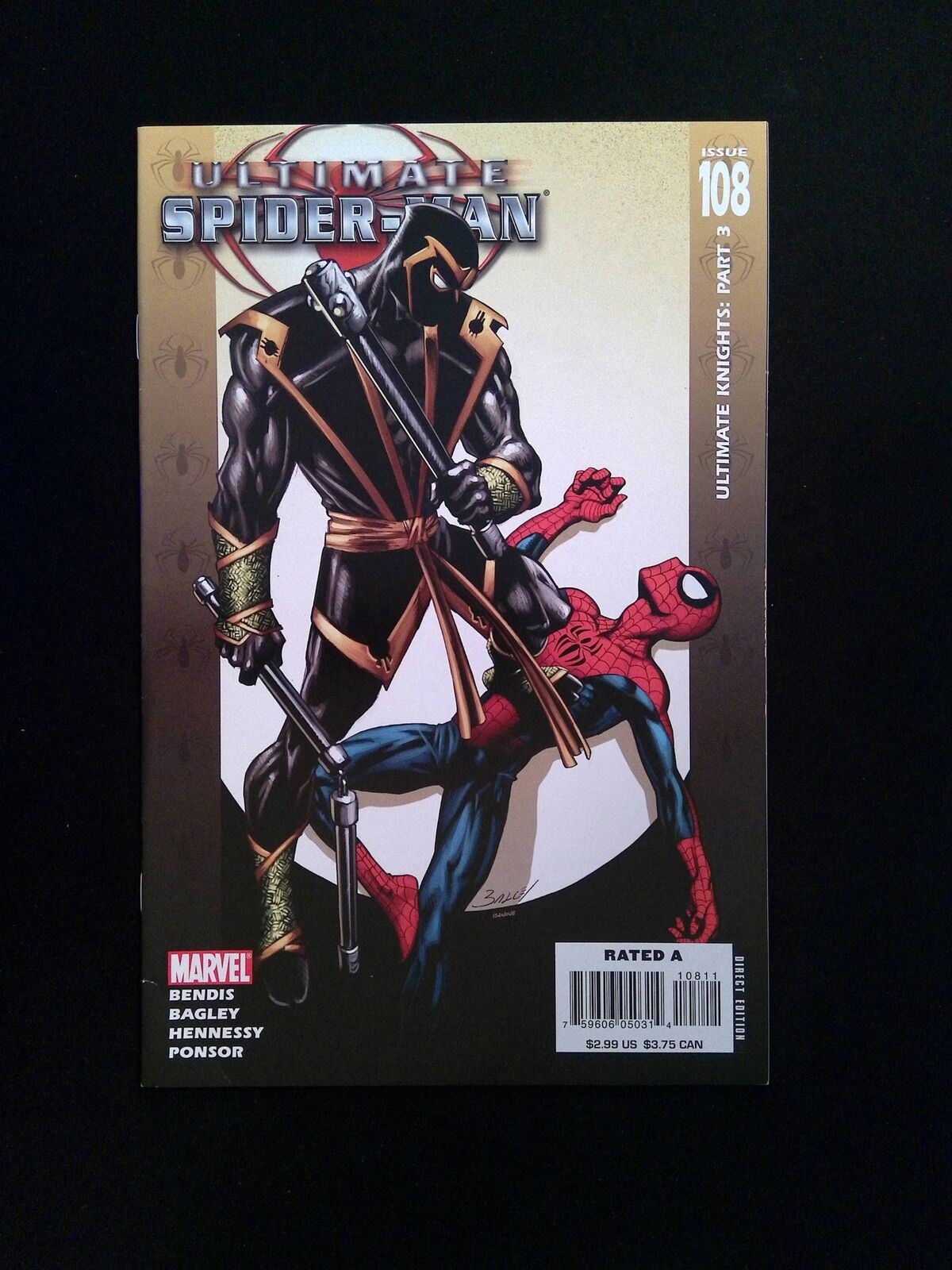 Ultimate Spider-Man #108 MARVEL Comics 2007 VF+