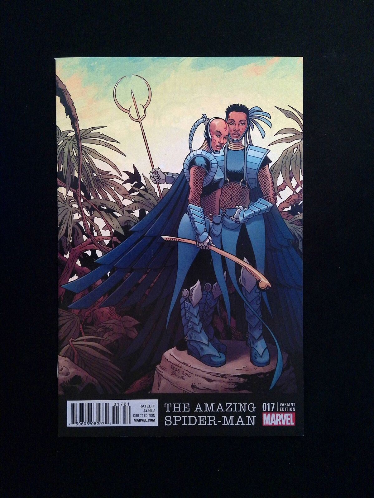 Amazing Spider-Man #17B (4th Series) Marvel Comics 2016 VF/NM Fowler Variant