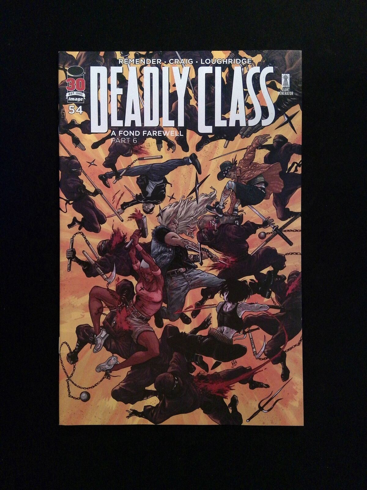 Deadly Class #54B Image Comics 2022 NM- Fuimara Variant