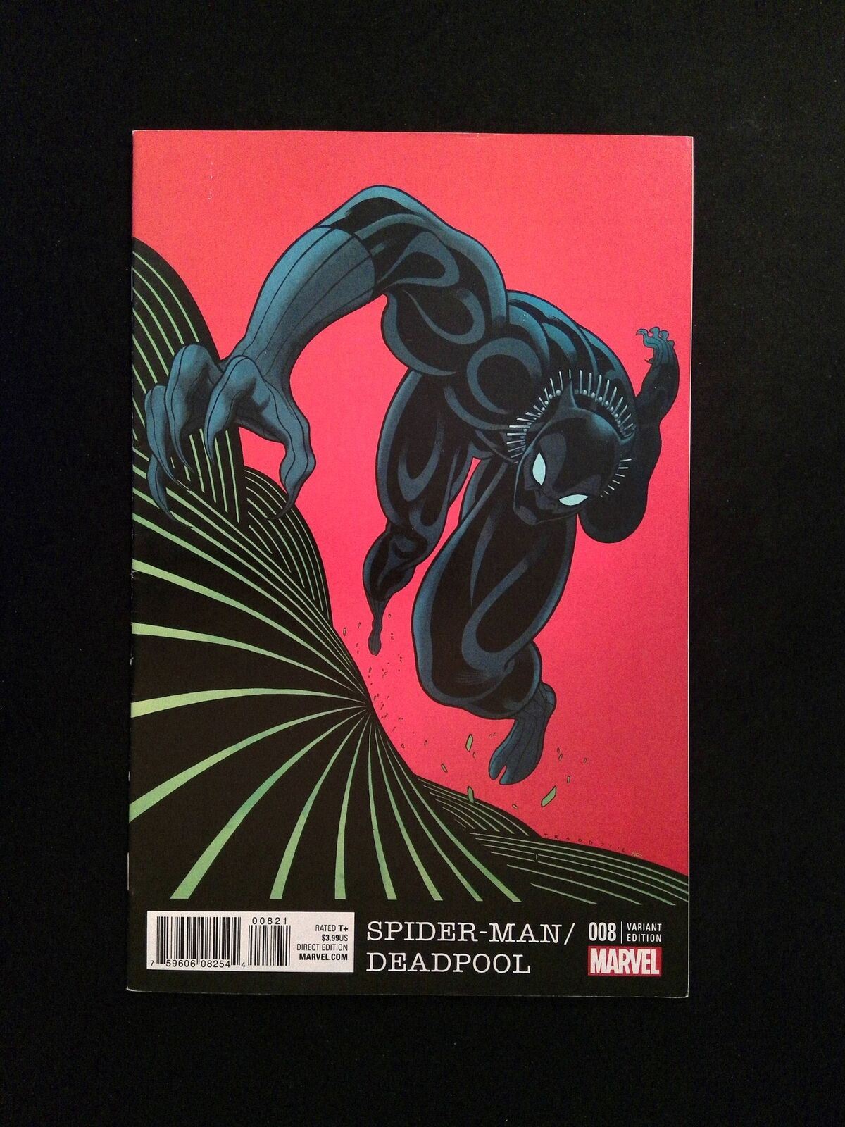 Spider-Man Daeadpol #8B MARVEL Comics 2016 VF+ MOORE VARIANT