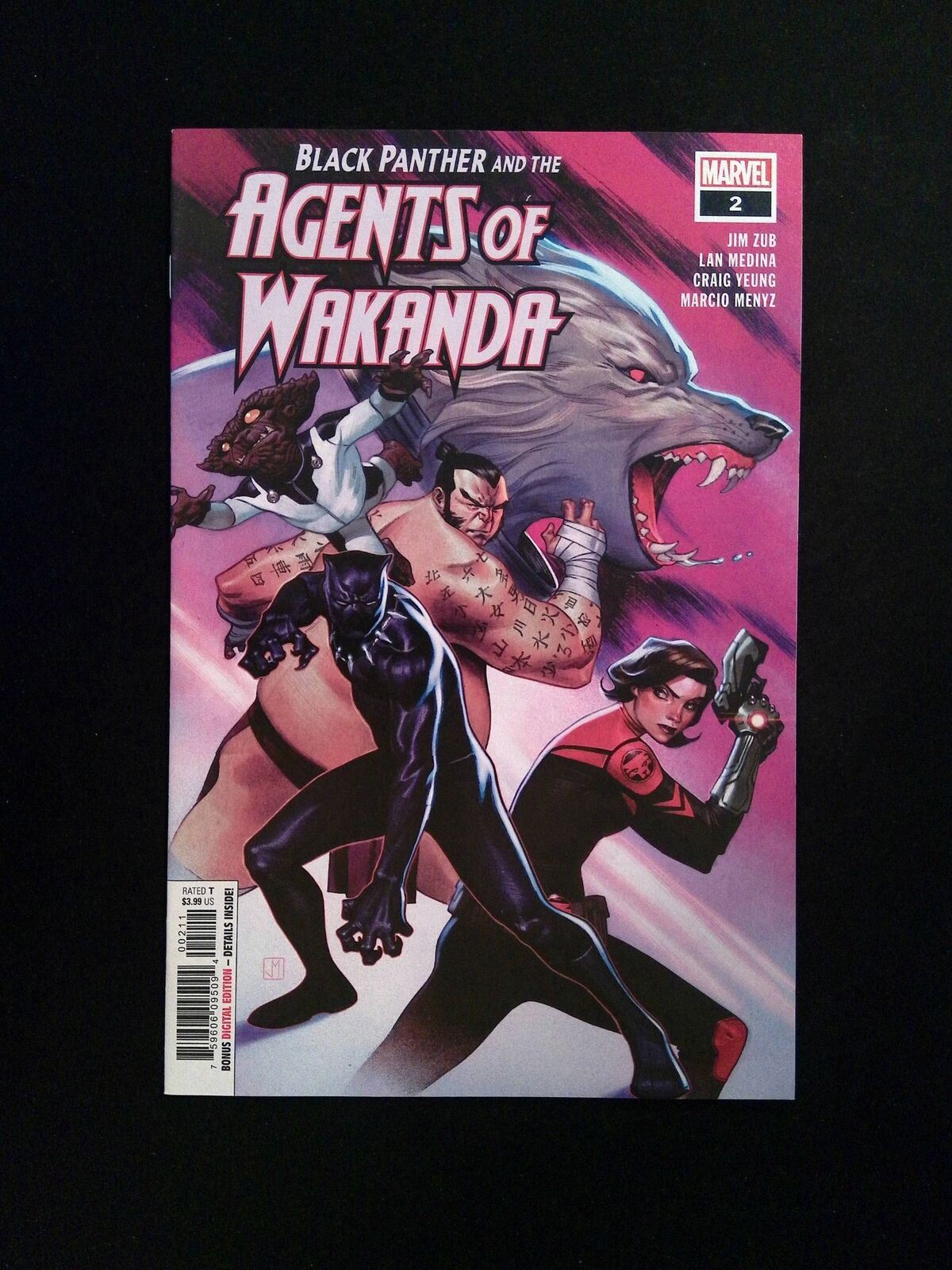 Black Panther and the Agents of Wakanda #2 MARVEL Comics 2019 NM-