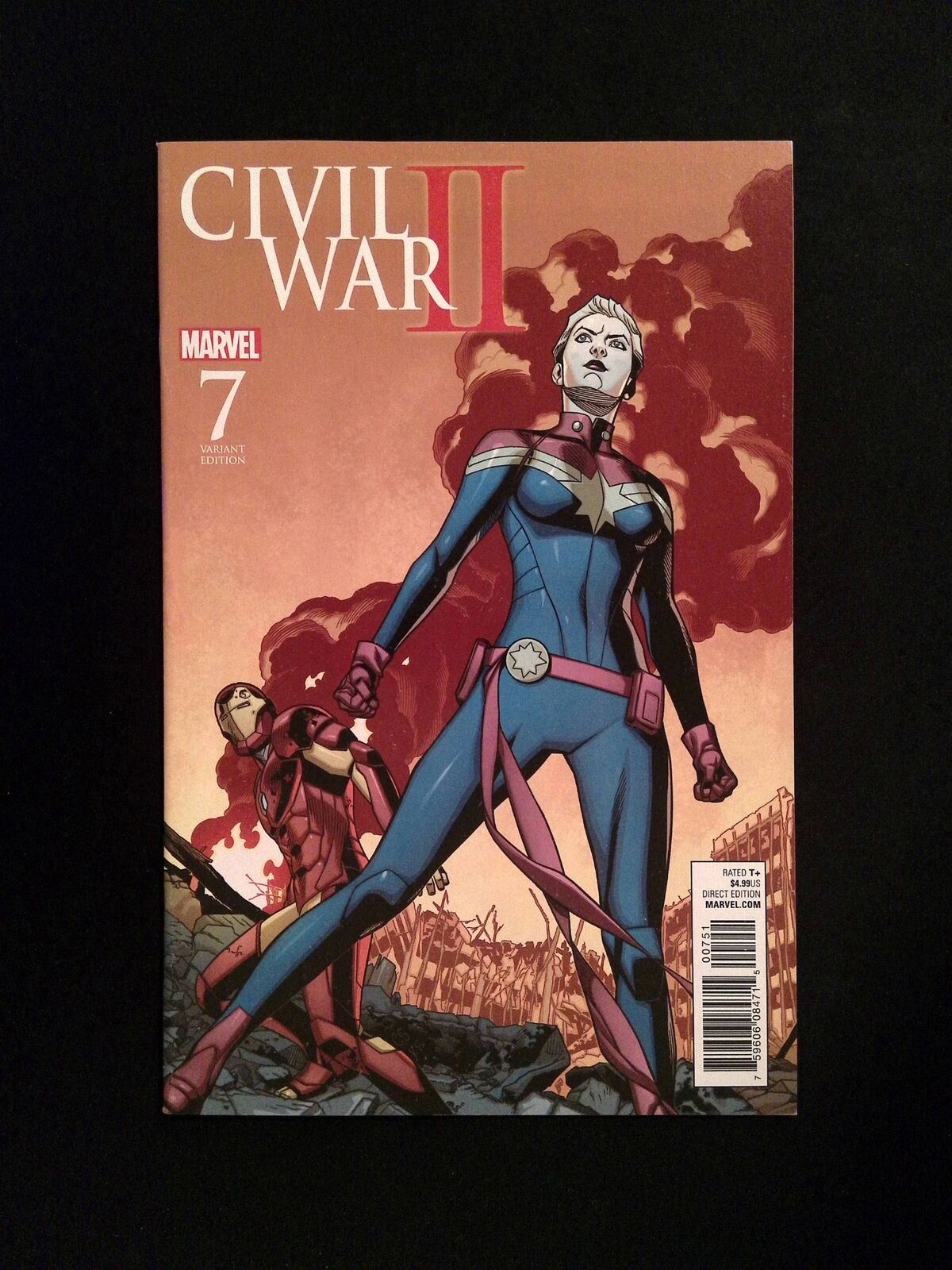 Civil War II #6D MARVEL Comics 2016 NM+ GI VIRGIN SKETCH Variant