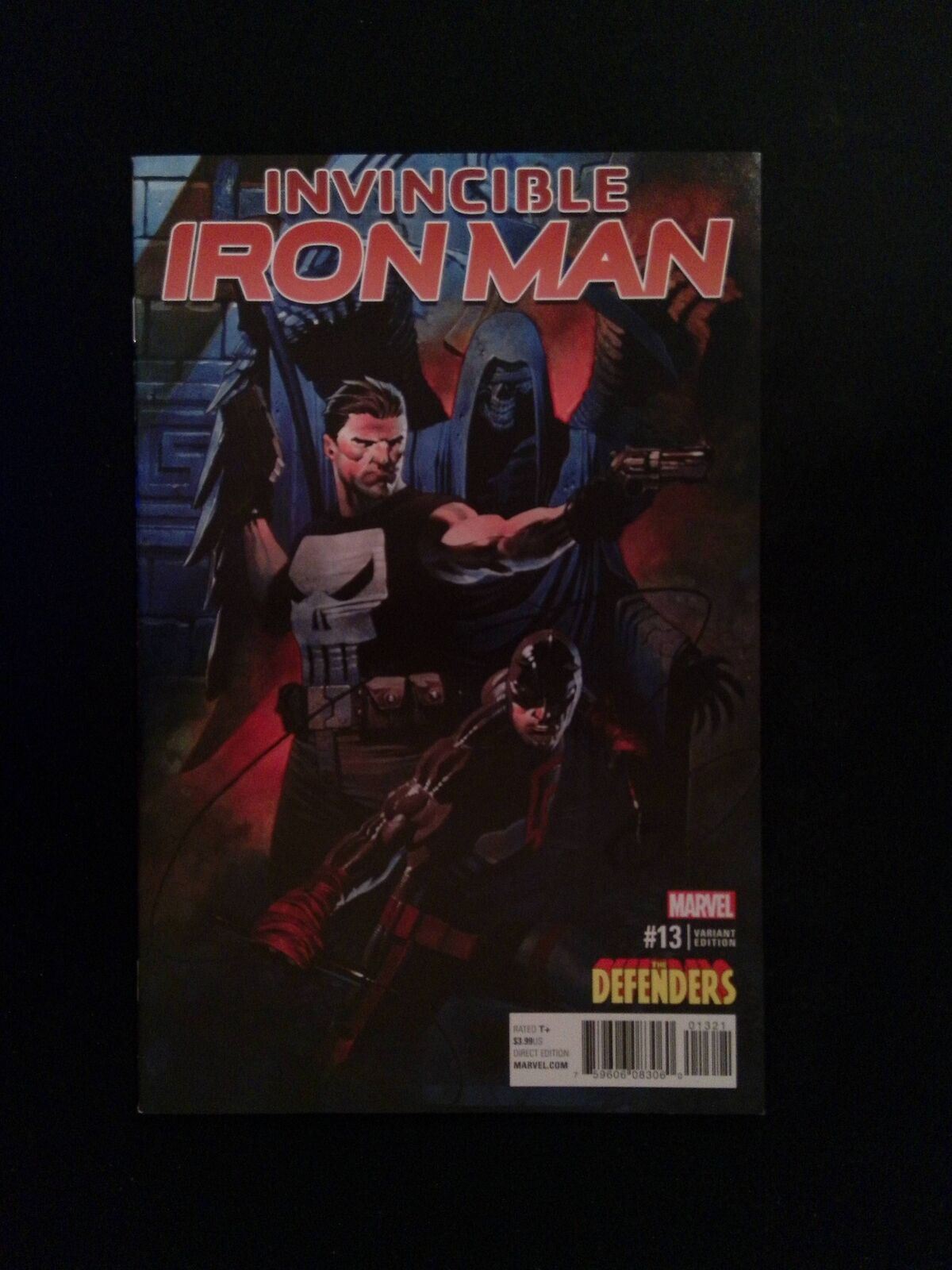Invincible Iron Man #13B (2ND SERIES) MARVEL Comics 2016 VF/NM STEVENS VARIANT