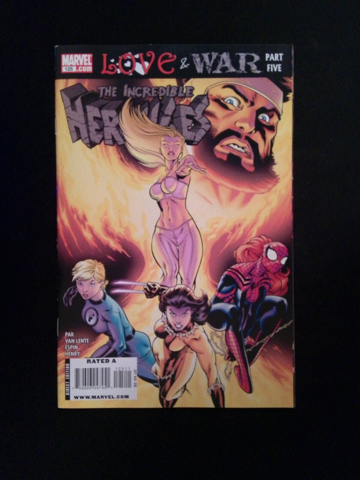 Incredible Hercules #125 MARVEL Comics 2009 VF+