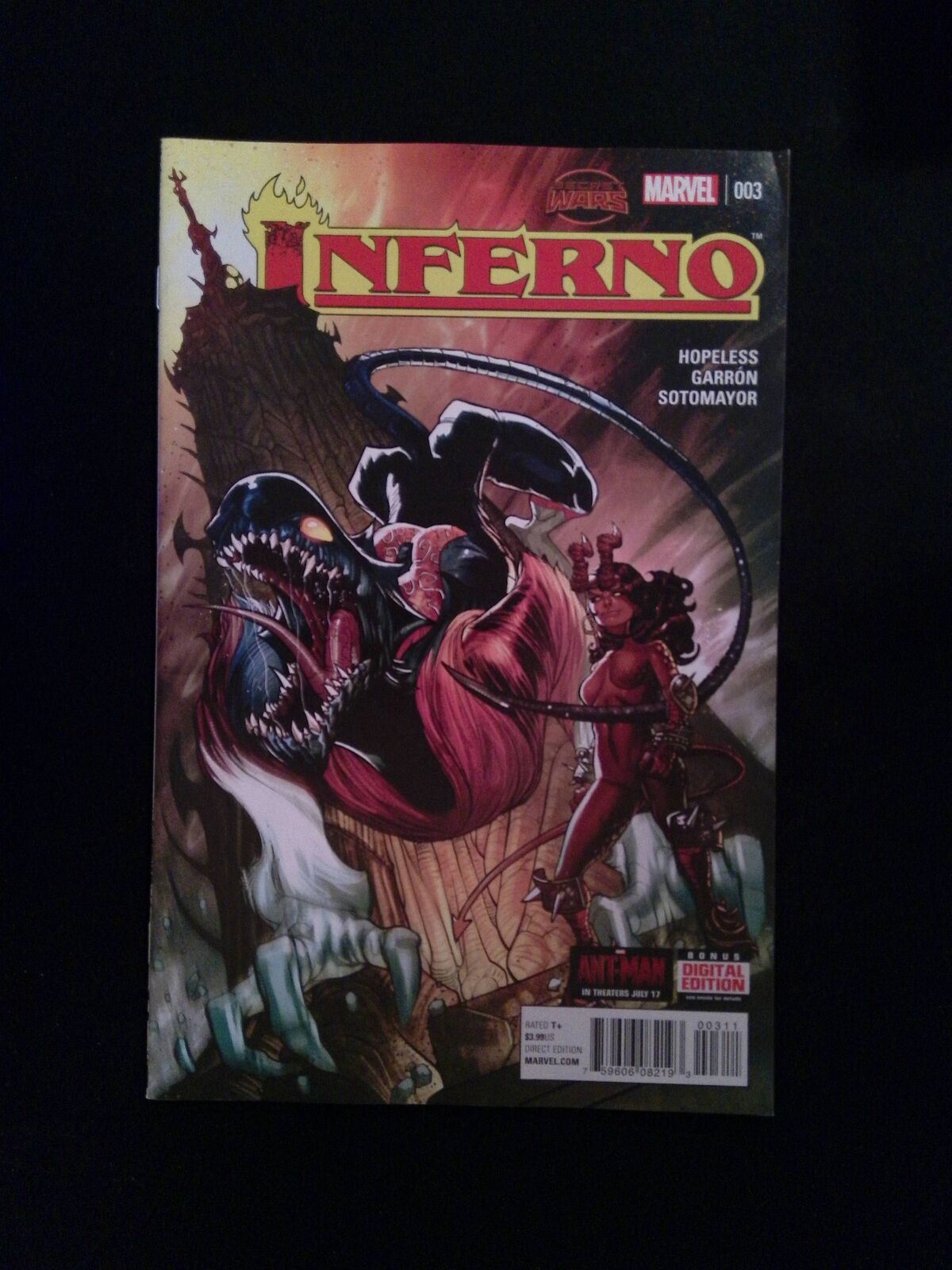 Inferno #3 MARVEL Comics 2015 NM+