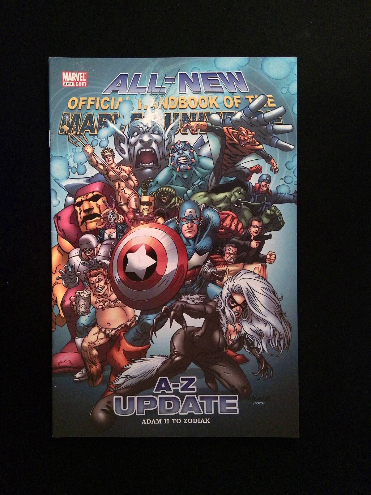 All New Official Handbook Marvel Universe Update #2 MARVEL Comics 2007 VF+