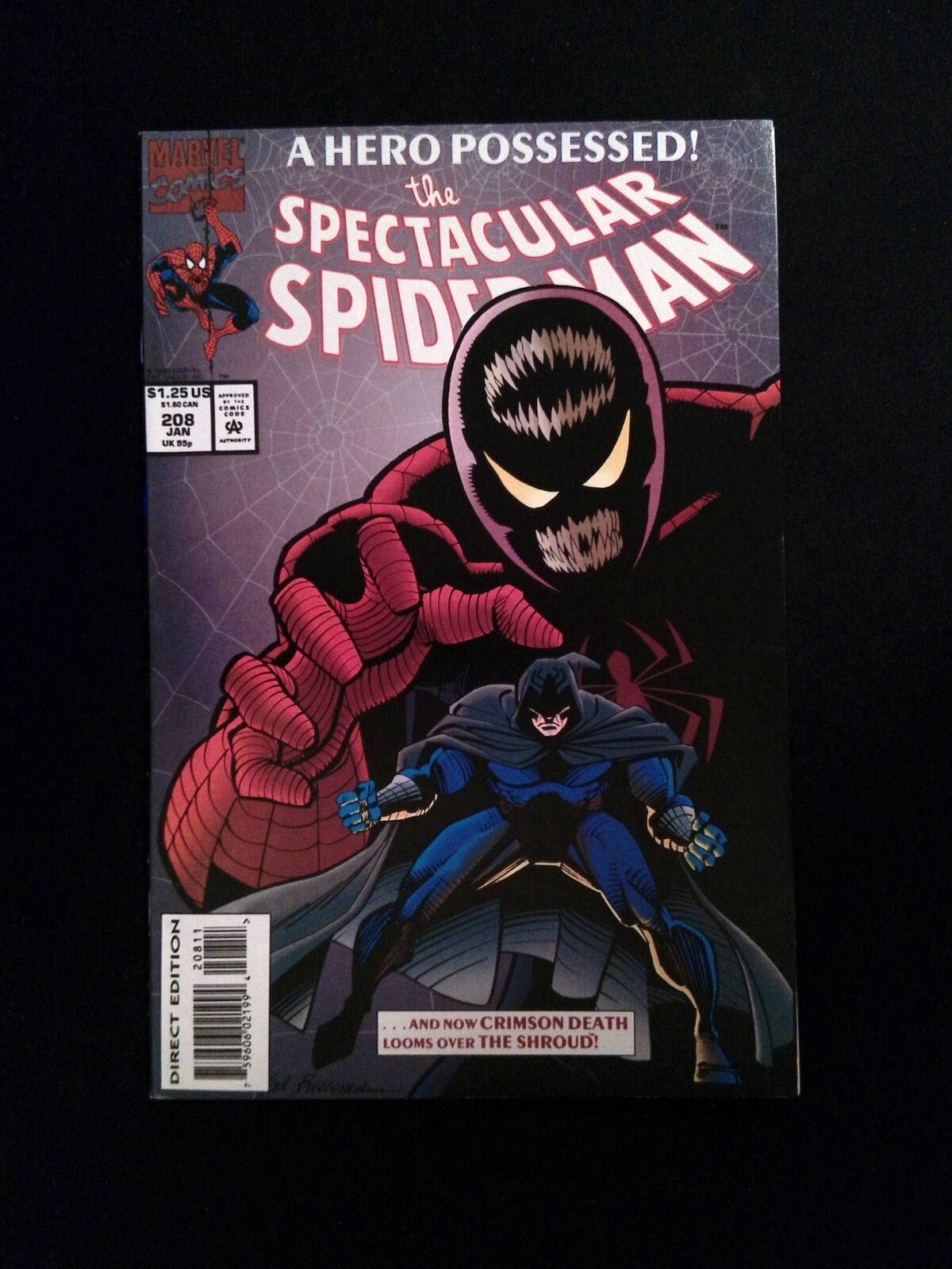 Spertacular Spider-Man #208 MARVEL Comics 1994 VF+