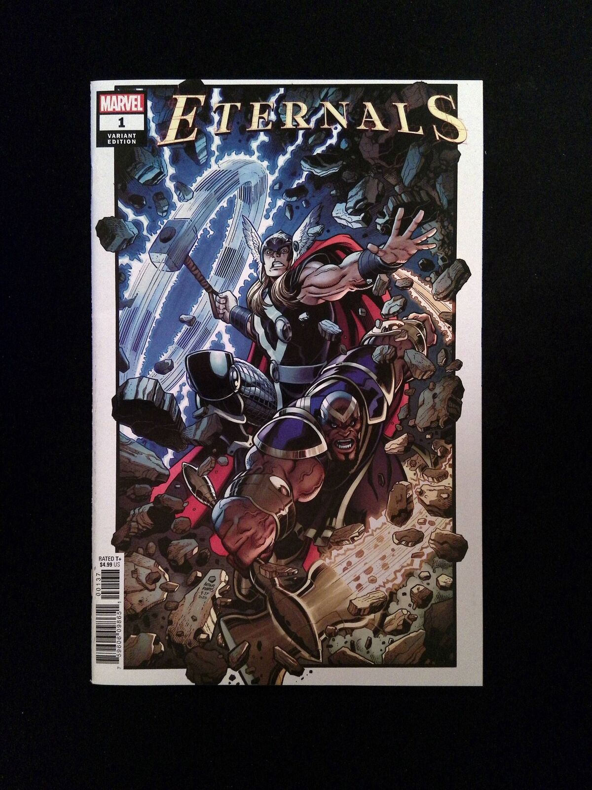 Eternals #1D (5TH SERIES) MARVEL Comics 2021 VF/NM ADAMS VARIANT