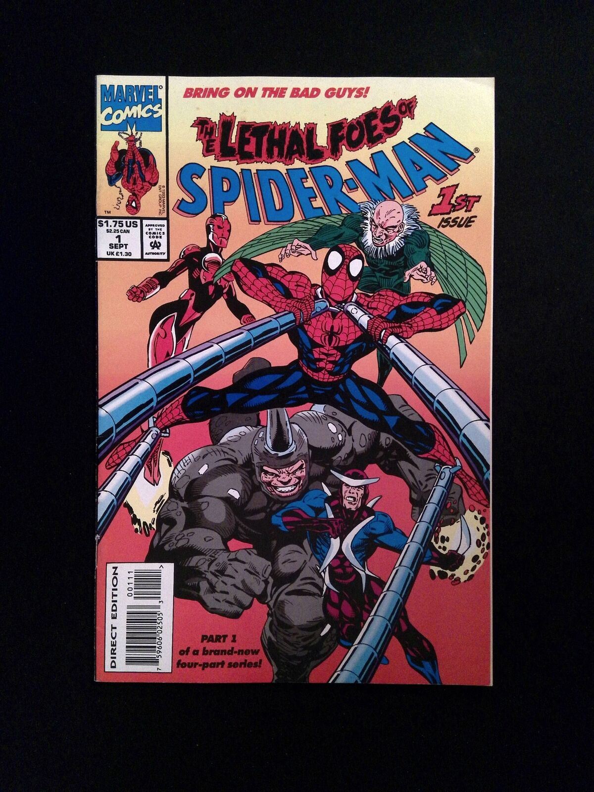 Lethal Foes Of Spider-Man #1 Marvel Comics 1993 VF+